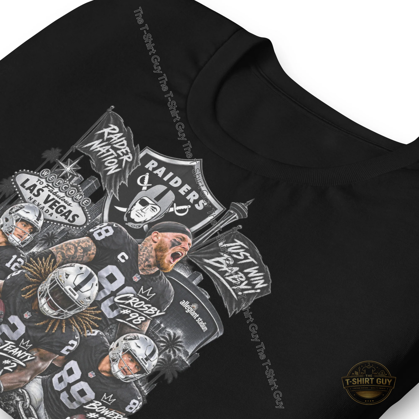Watermarked - Raider Nation Just Win Baby! Unisex t-shirt