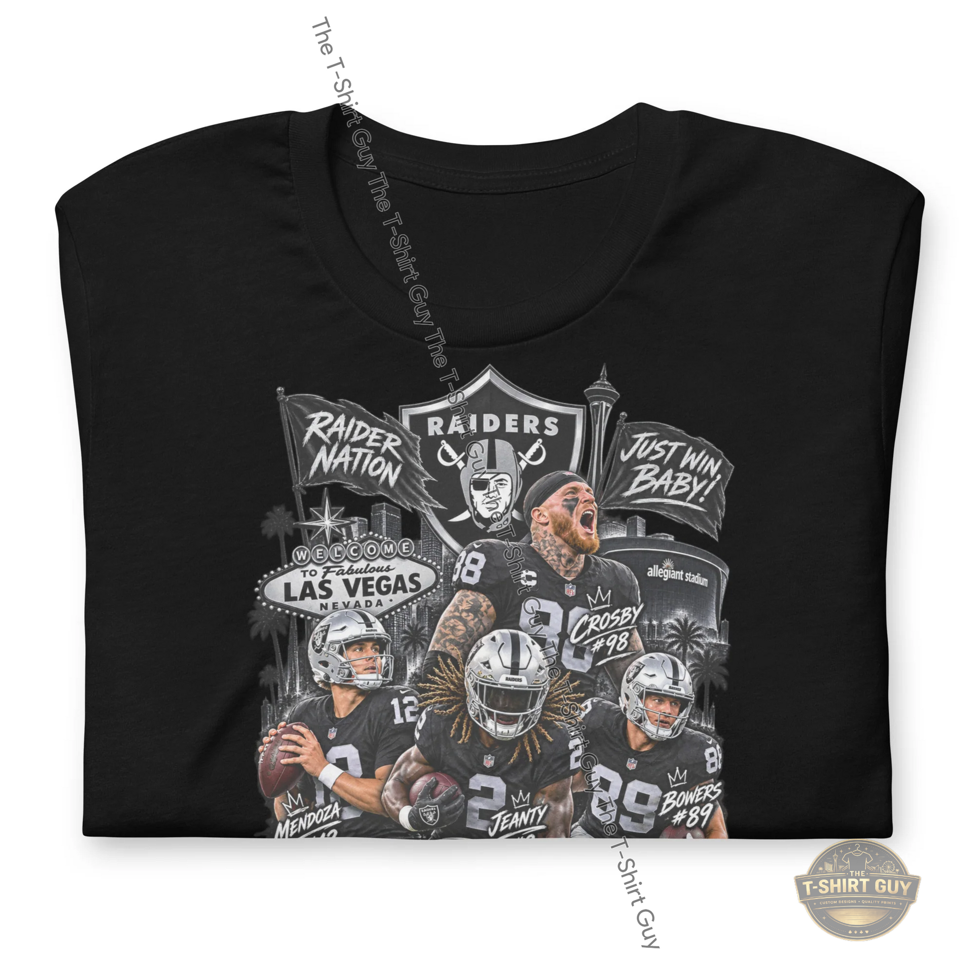 Watermarked - Raider Nation Just Win Baby! Unisex t-shirt