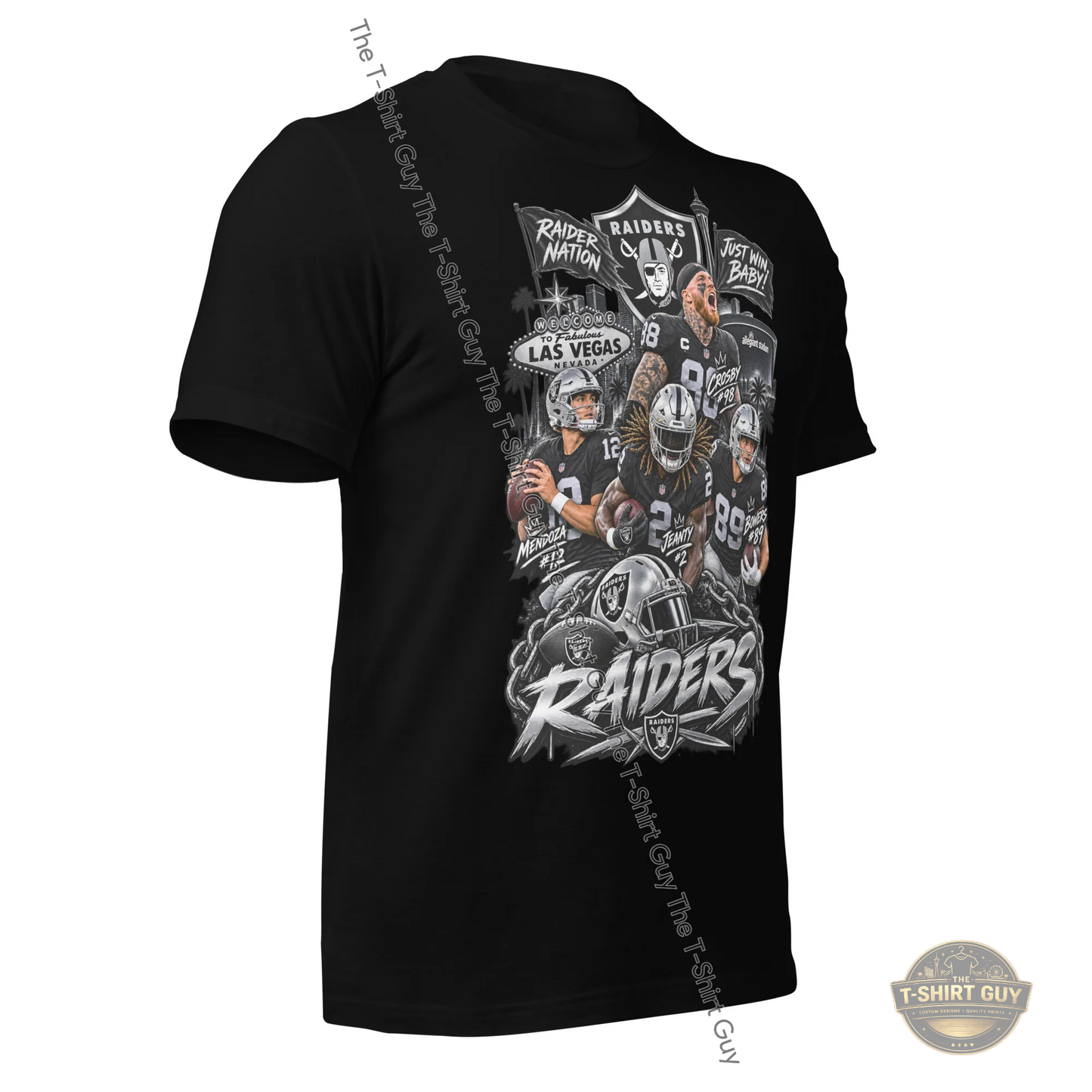Watermarked - Raider Nation Just Win Baby! Unisex t-shirt