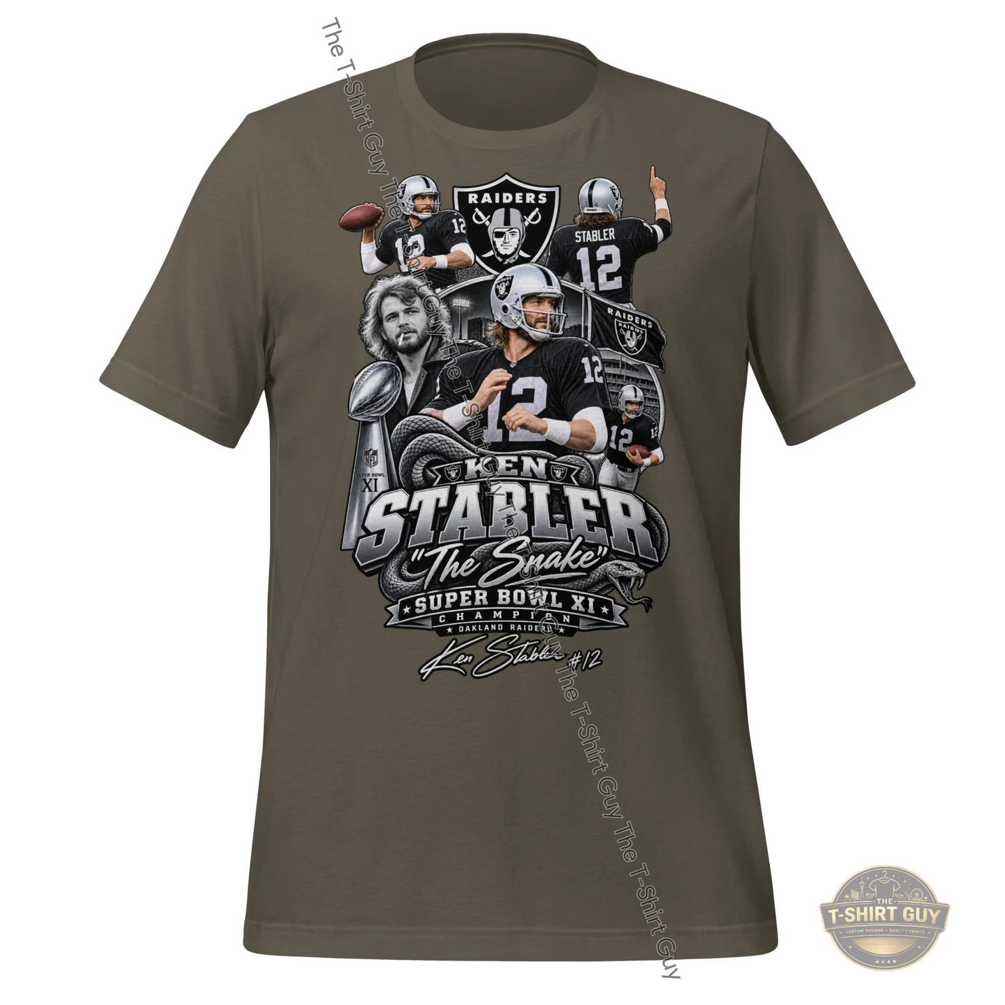 Watermarked - Ken "The Snake" Stabler Unisex t-shirt