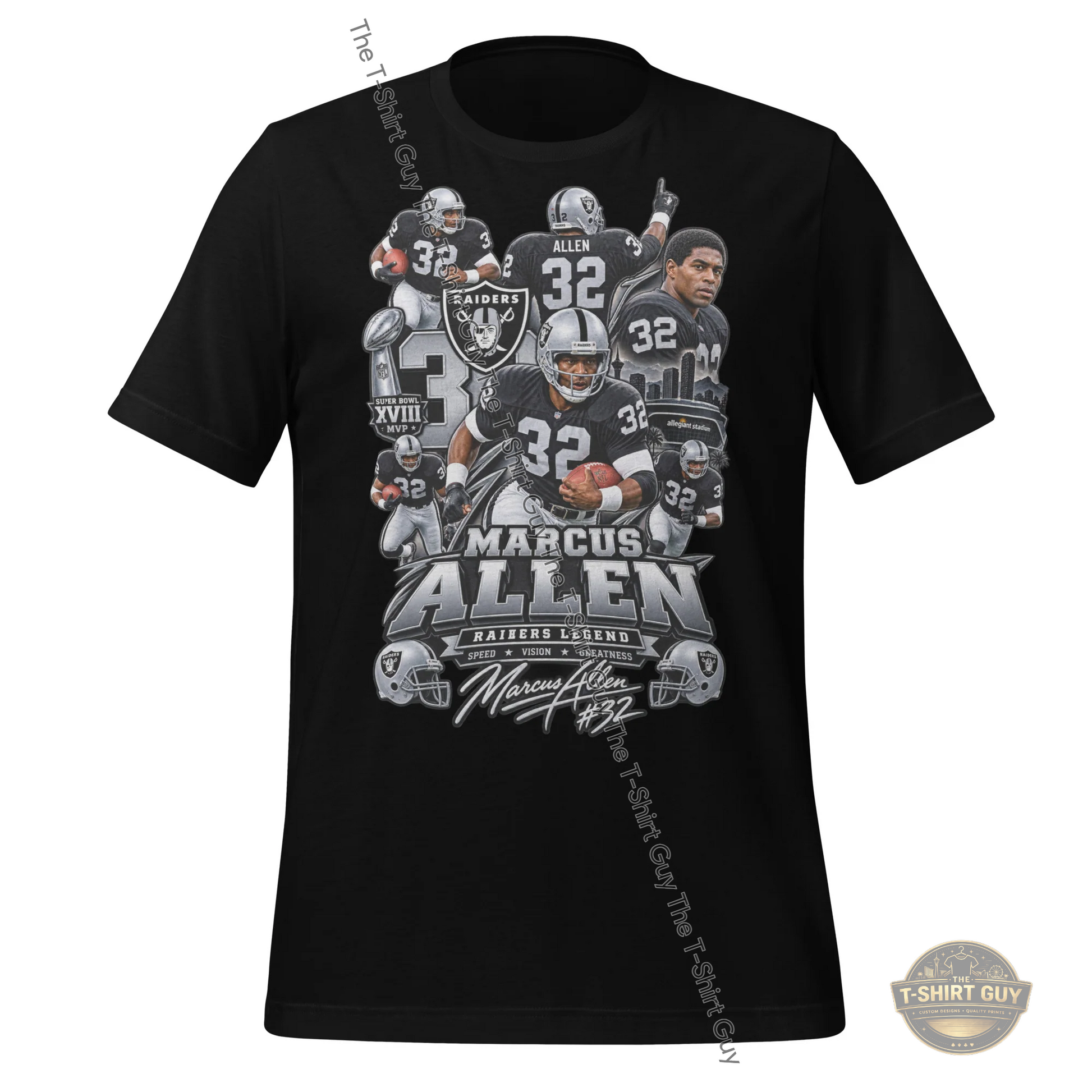 Watermarked - Marcus Allen Unisex t-shirt
