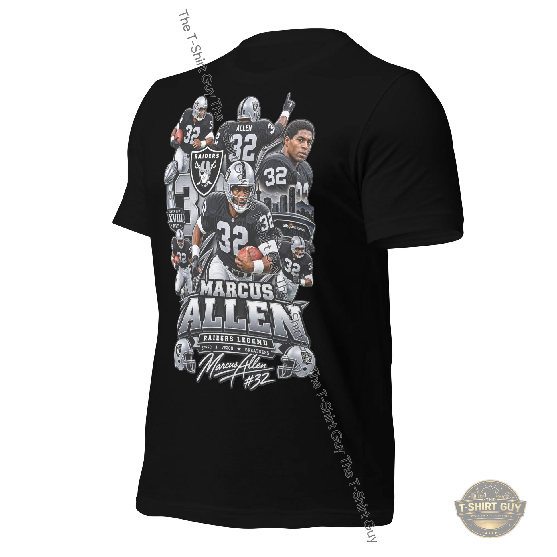 Watermarked - Marcus Allen Unisex t-shirt