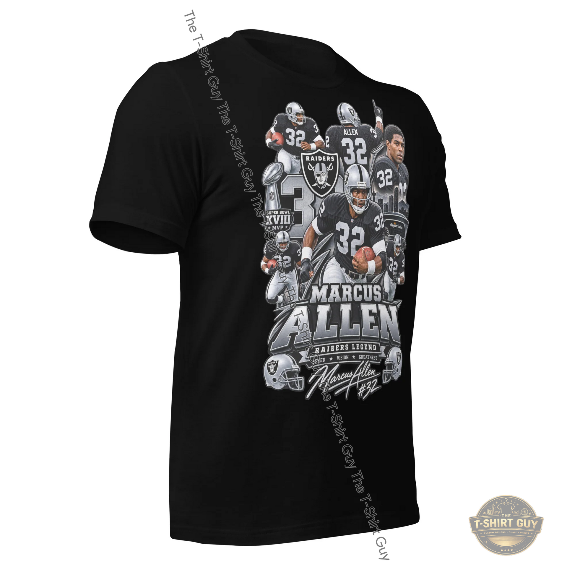 Watermarked - Marcus Allen Unisex t-shirt