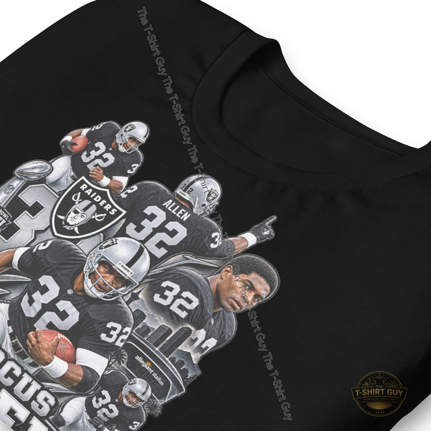 Watermarked - Marcus Allen Unisex t-shirt