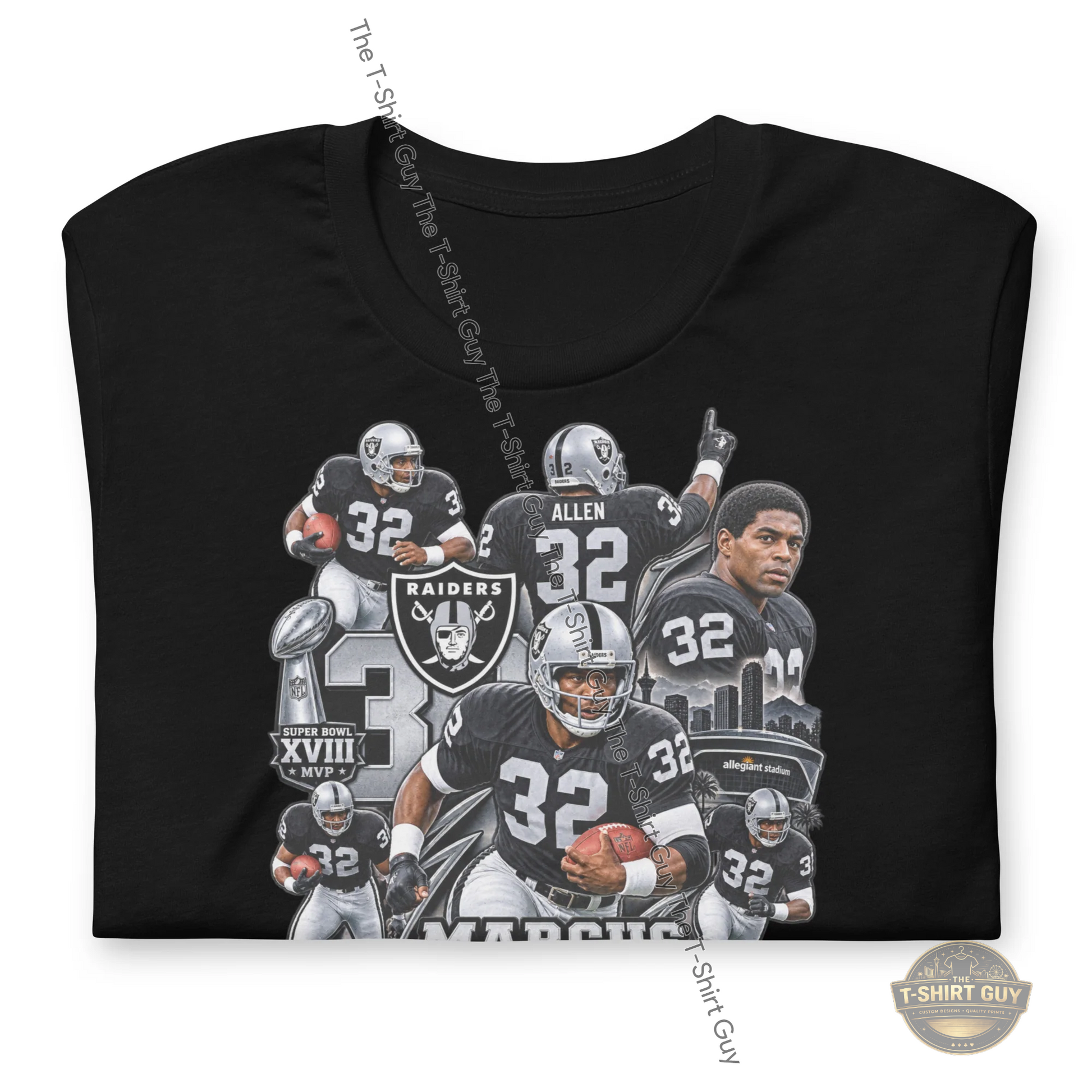 Watermarked - Marcus Allen Unisex t-shirt
