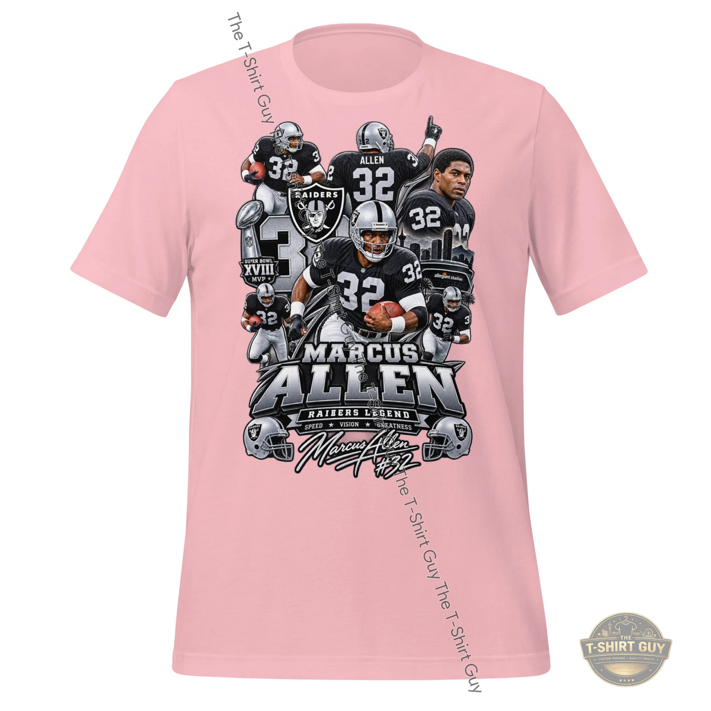 Watermarked - Marcus Allen Unisex t-shirt