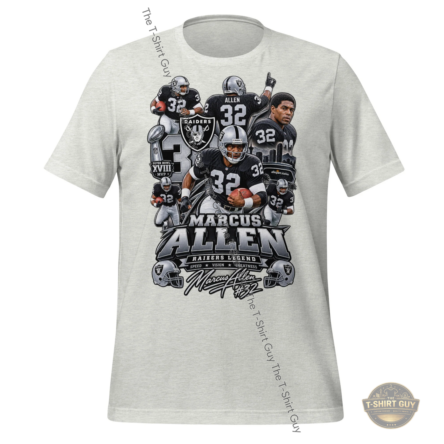 Watermarked - Marcus Allen Unisex t-shirt