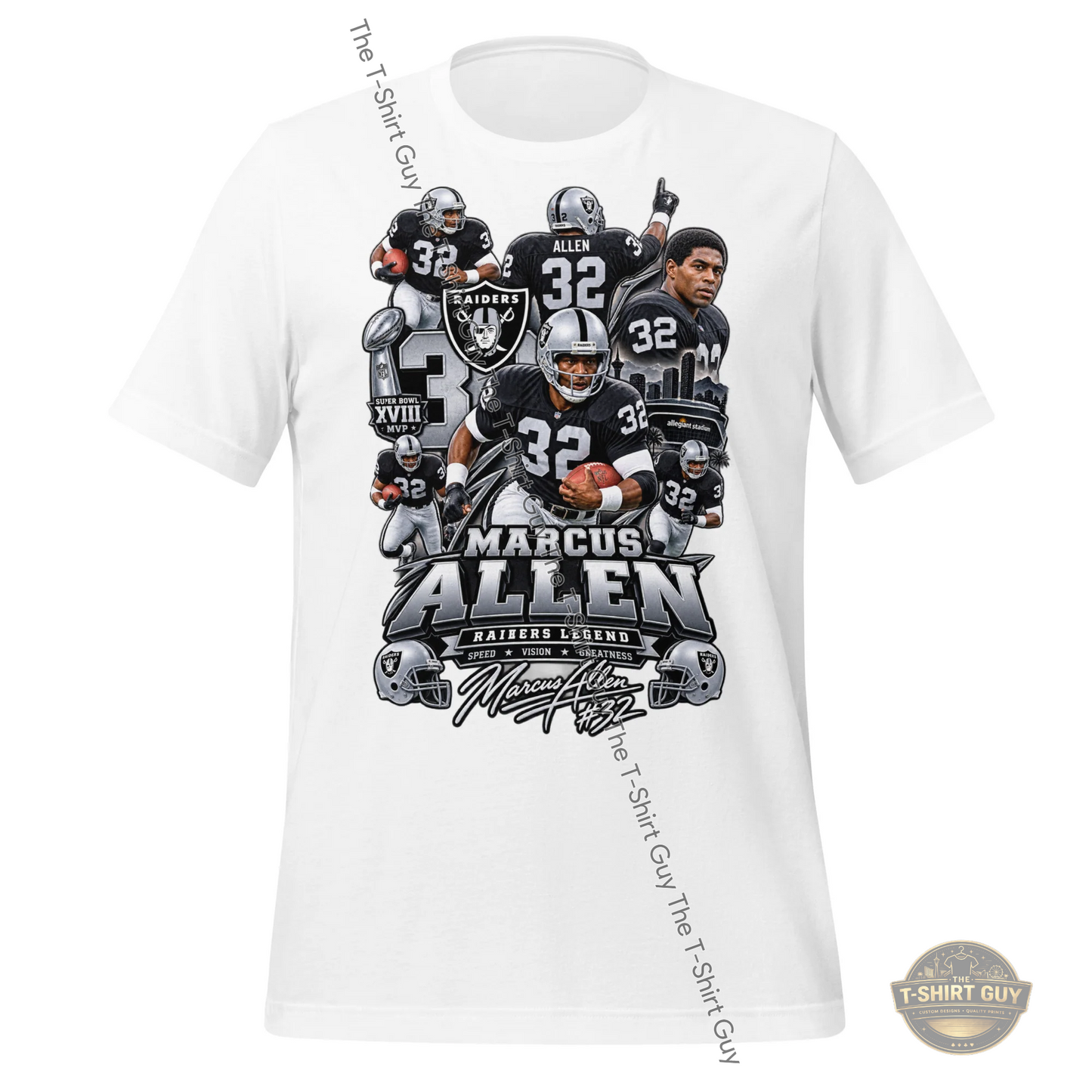 Watermarked - Marcus Allen Unisex t-shirt