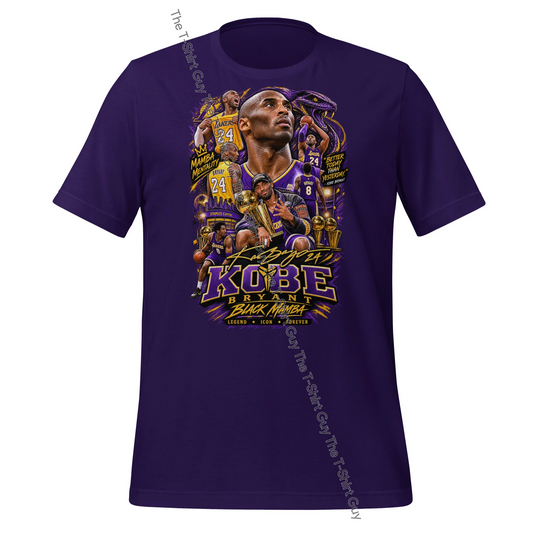 Watermarked - Kobe Bryant Legend Icon Forever Unisex t-shirt