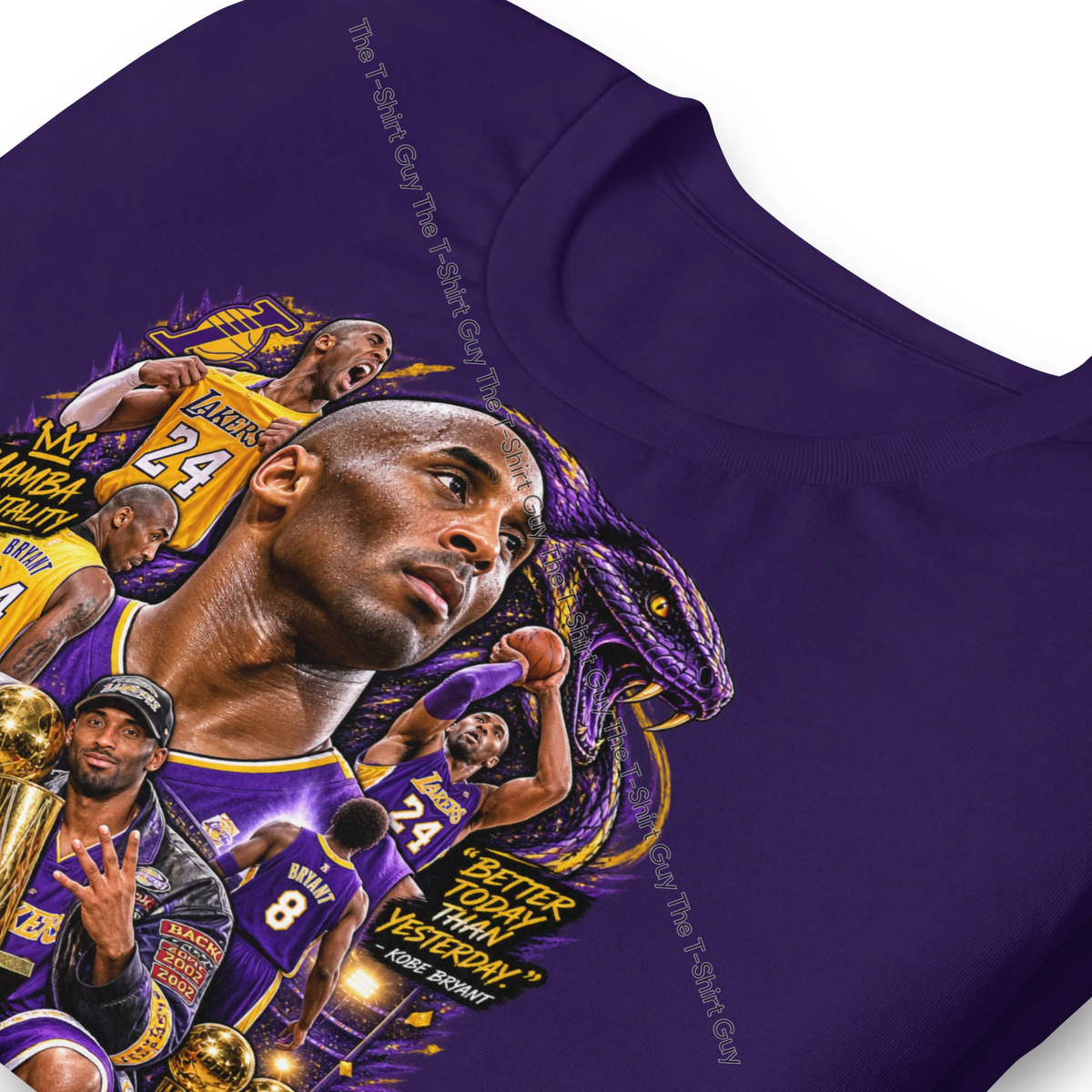 Watermarked - Kobe Bryant Legend Icon Forever Unisex t-shirt