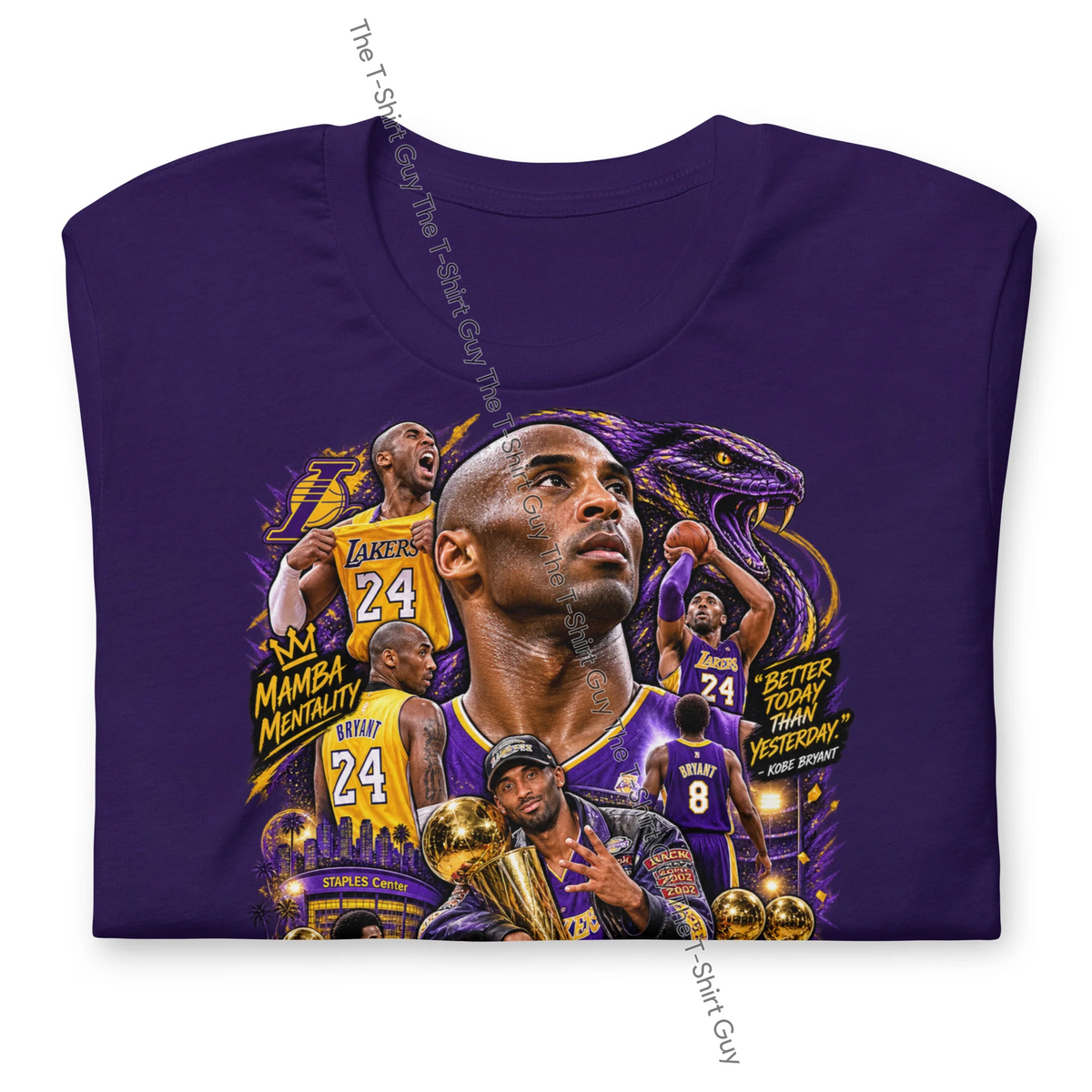 Watermarked - Kobe Bryant Legend Icon Forever Unisex t-shirt