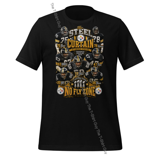 Watermarked - Steel Curtain No Fly Zone Unisex t-shirt