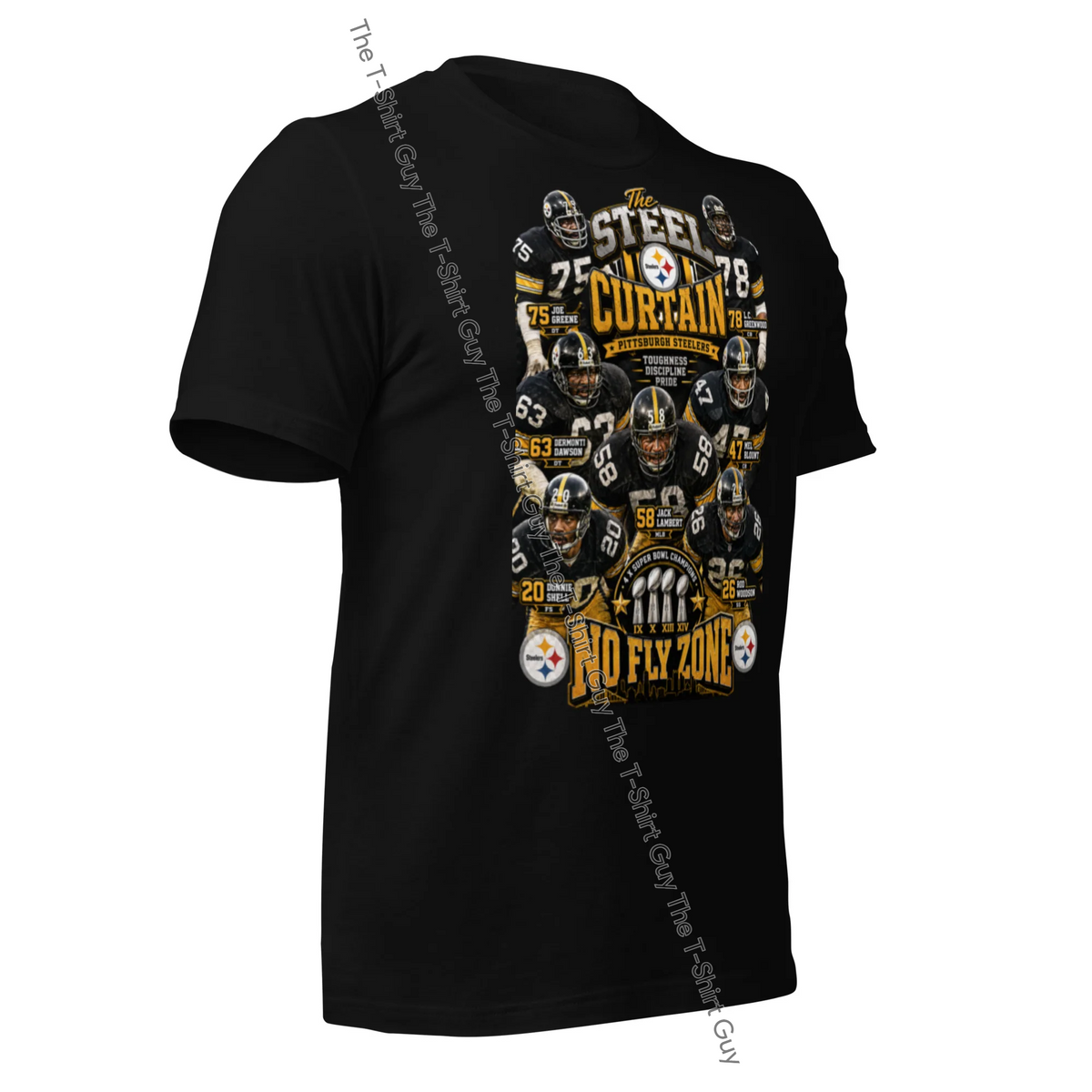 Watermarked - Steel Curtain No Fly Zone Unisex t-shirt