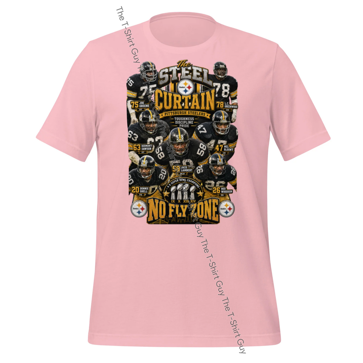 Watermarked - Steel Curtain No Fly Zone Unisex t-shirt