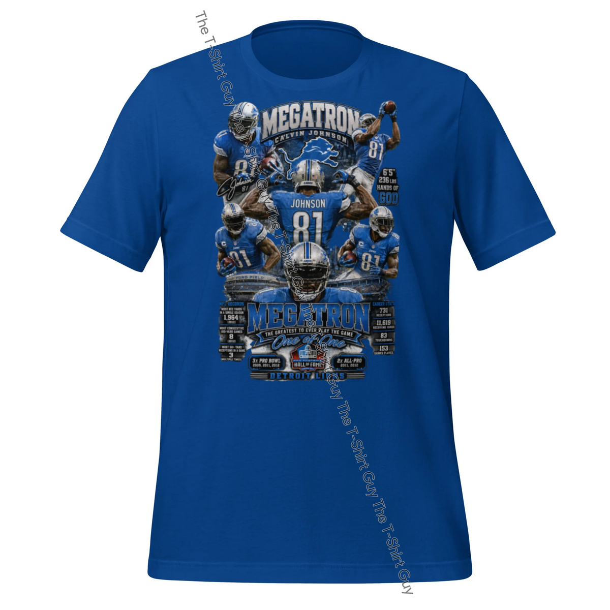 Watermarked - Megatron Calvin Johnson Unisex t-shirt