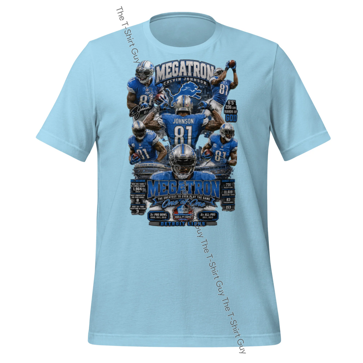 Watermarked - Megatron Calvin Johnson Unisex t-shirt
