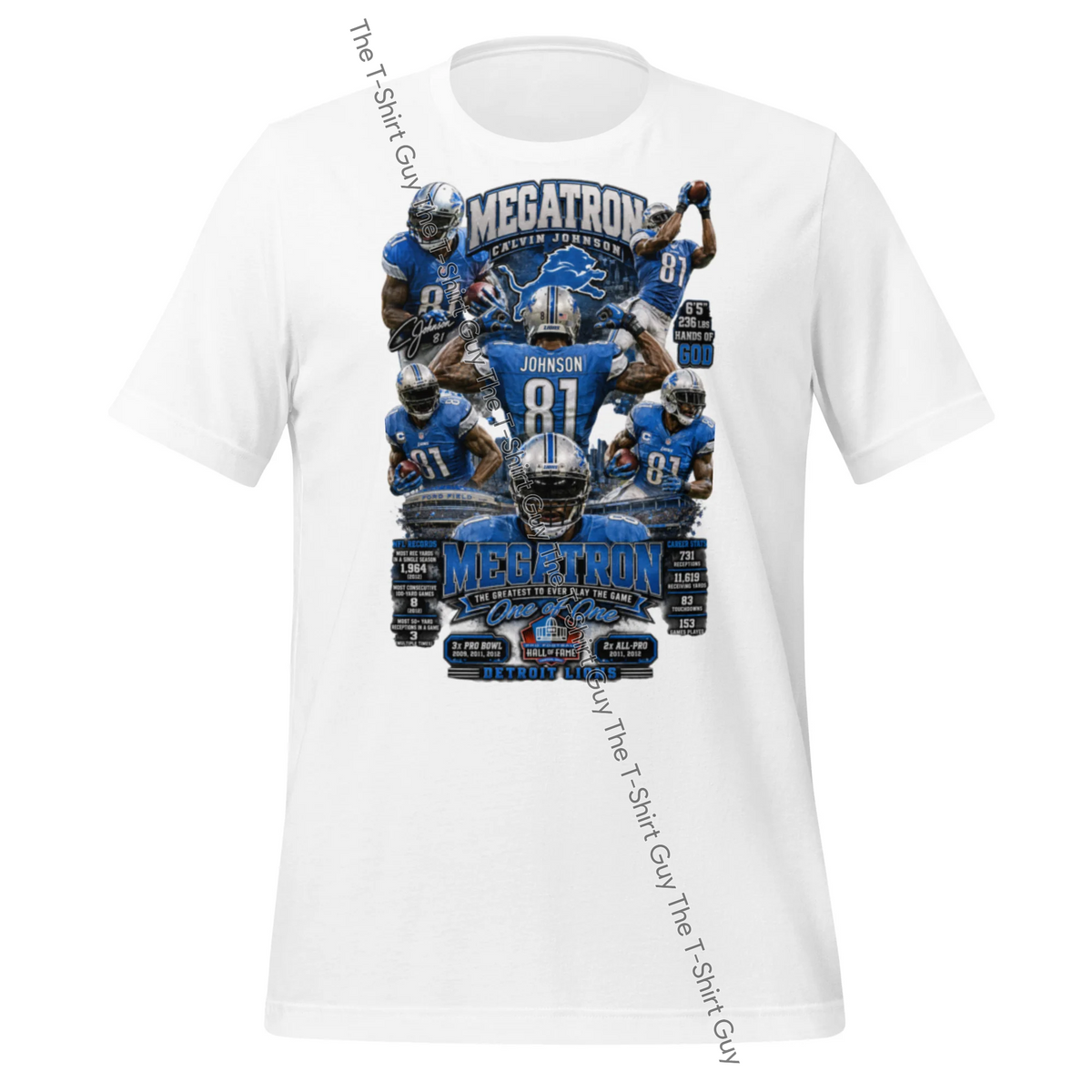 Watermarked - Megatron Calvin Johnson Unisex t-shirt