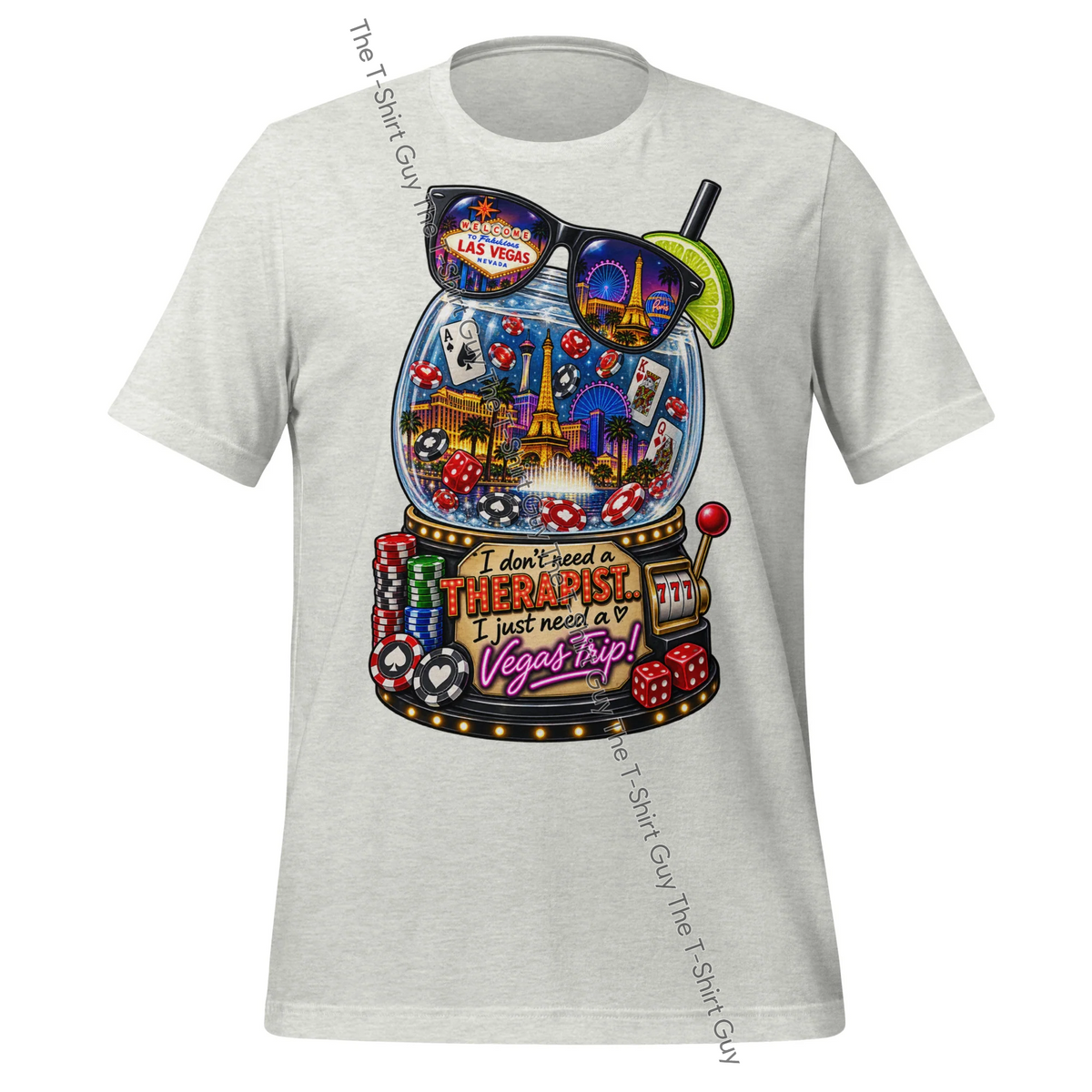 Watermarked - I Don't Need A Therapist I Need A Vegas Trip Unisex t-shirt