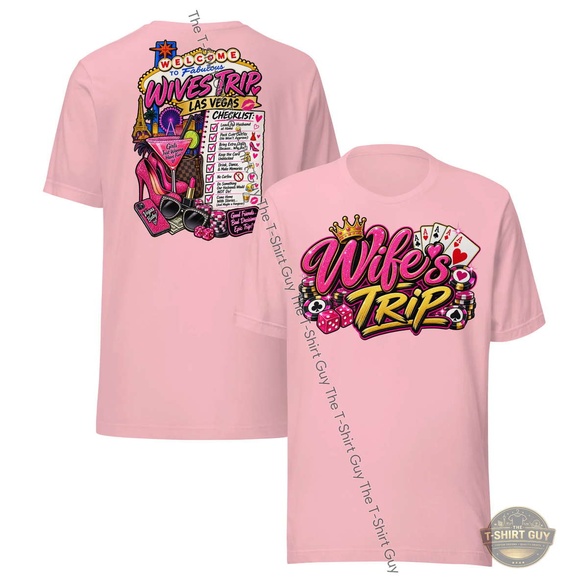 Watermarked - Wife's Trip Unisex t-shirt