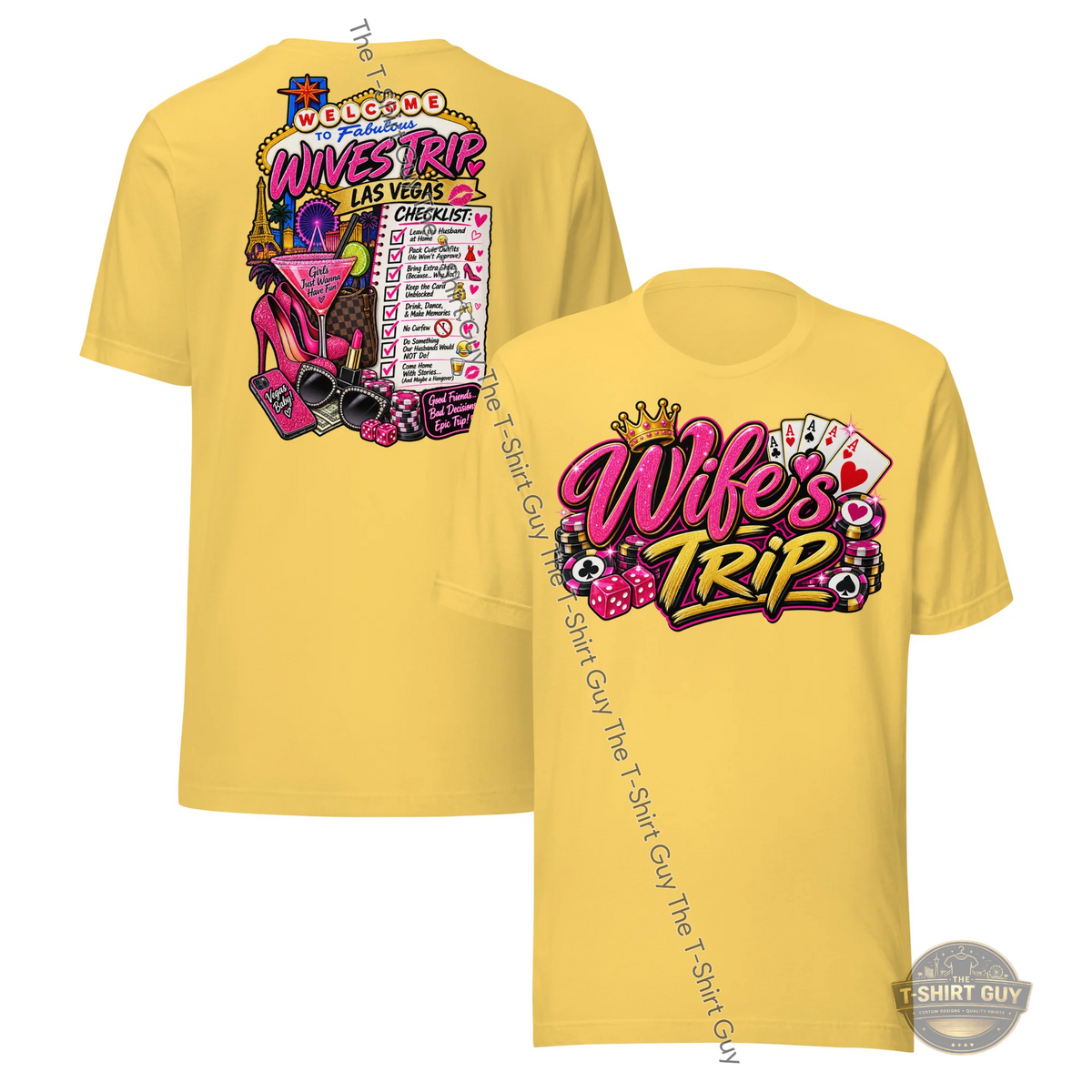 Watermarked - Wife's Trip Unisex t-shirt