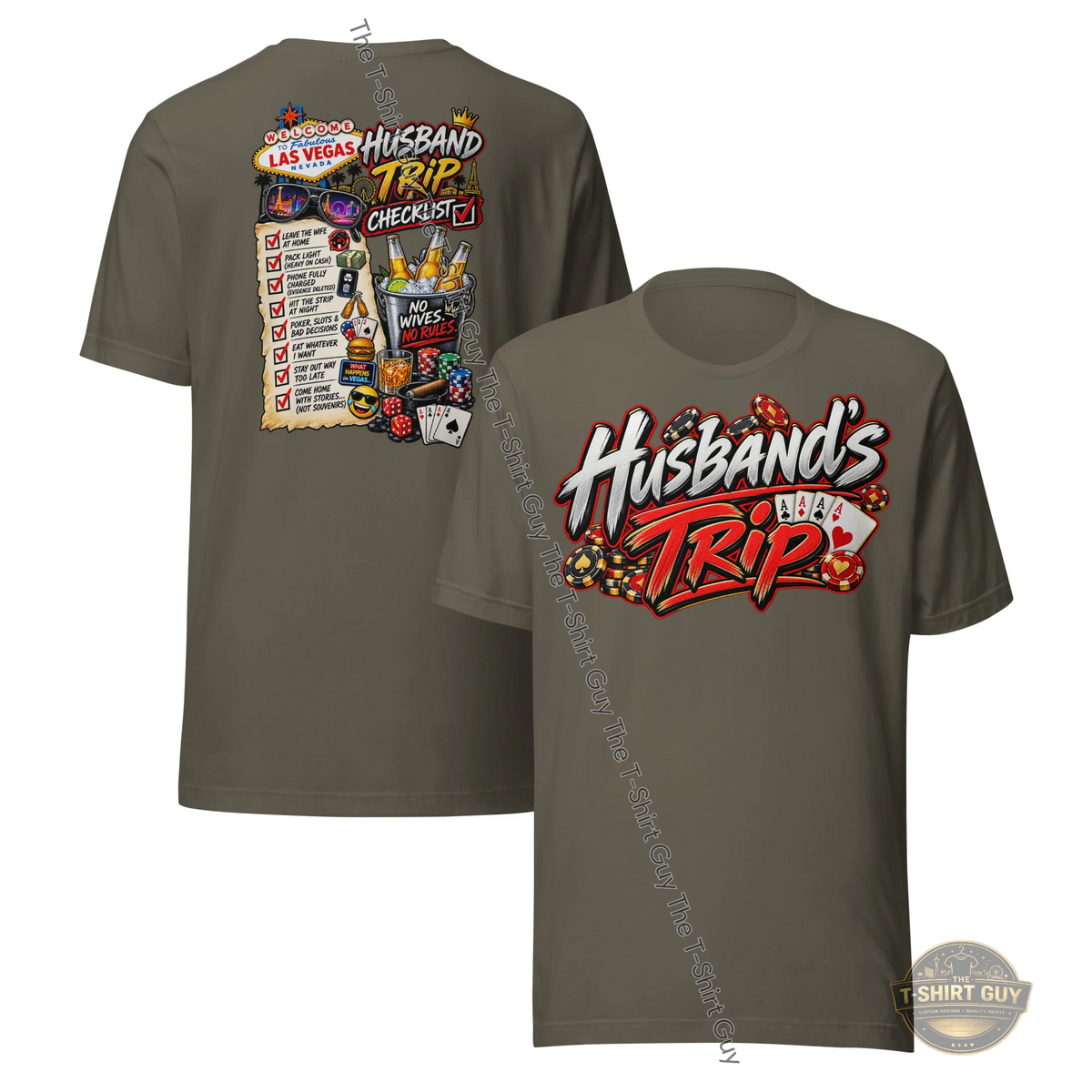 Watermarked - Husband's Trip Unisex t-shirt