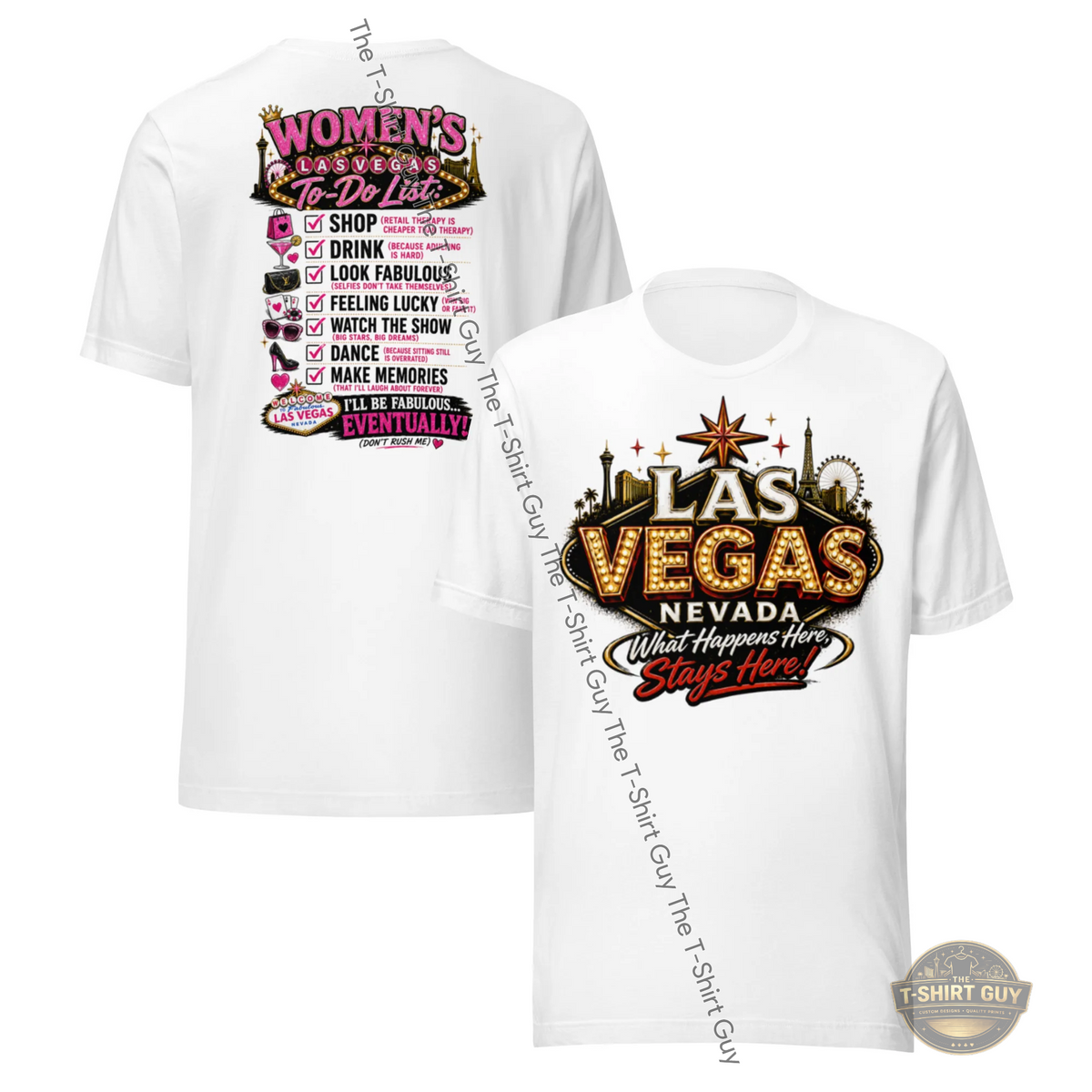 Watermarked - Women's Las Vegas To Do Unisex t-shirt