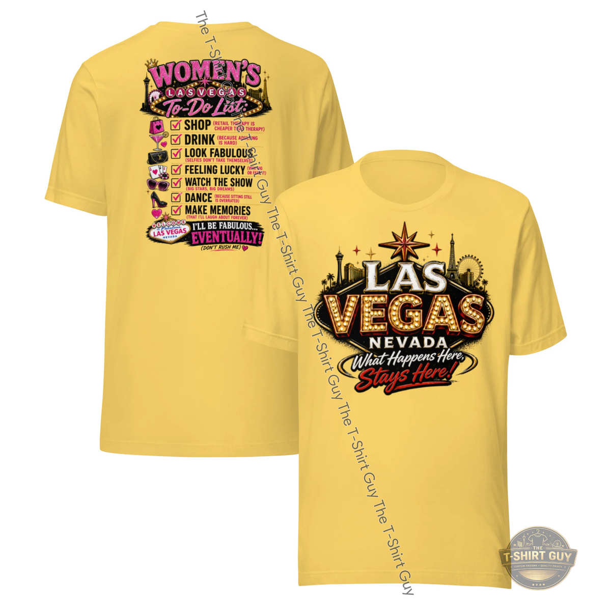Watermarked - Women's Las Vegas To Do Unisex t-shirt