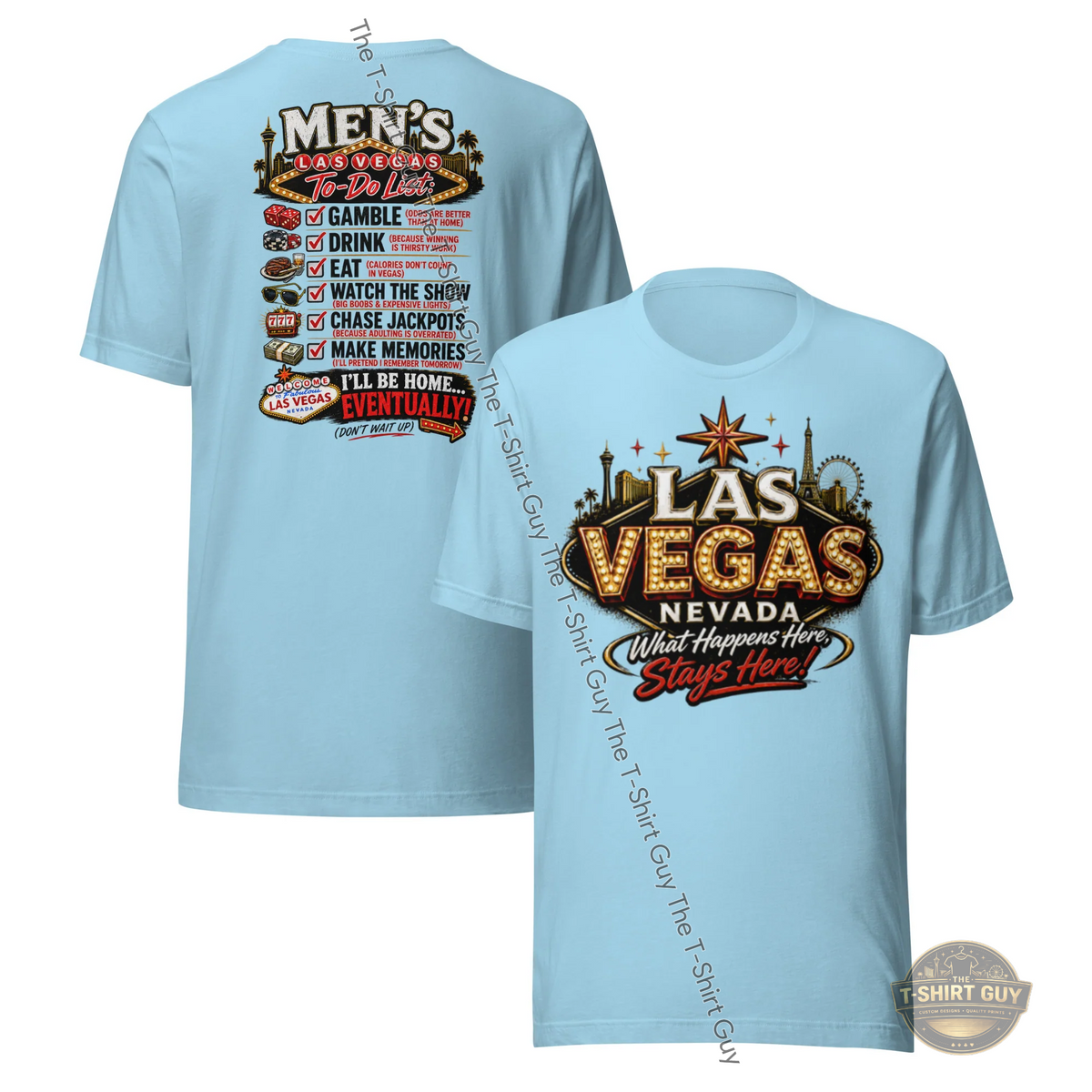 Watermarked - Men's Las Vegas To Do Unisex t-shirt