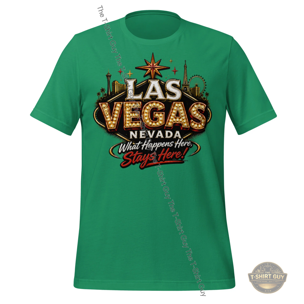 Watermarked - Las Vegas Nevada (What Happens Here Stays Here) Unisex t-shirt