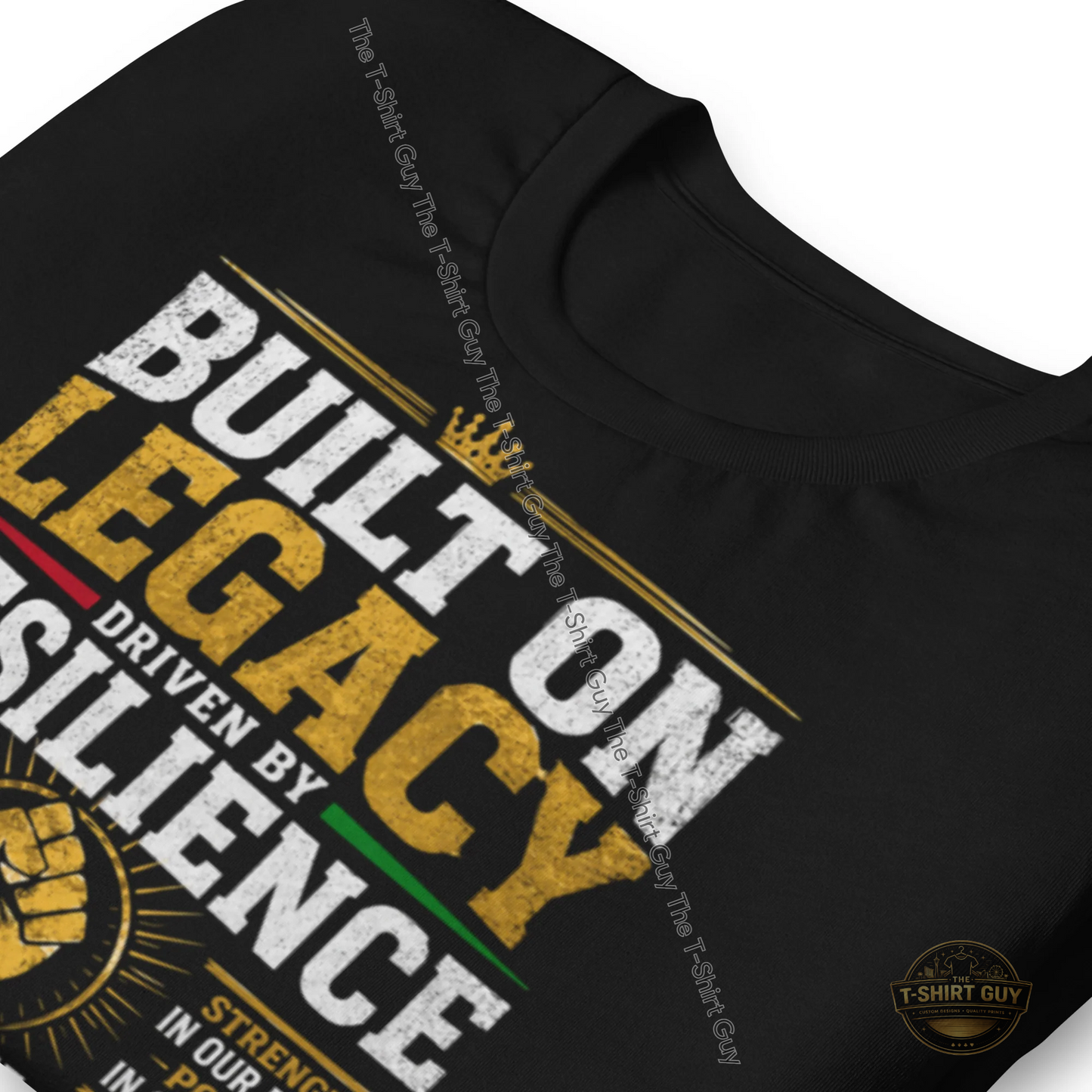 Watermarked - Black Wall Street Built On Legacy Unisex t-shirt