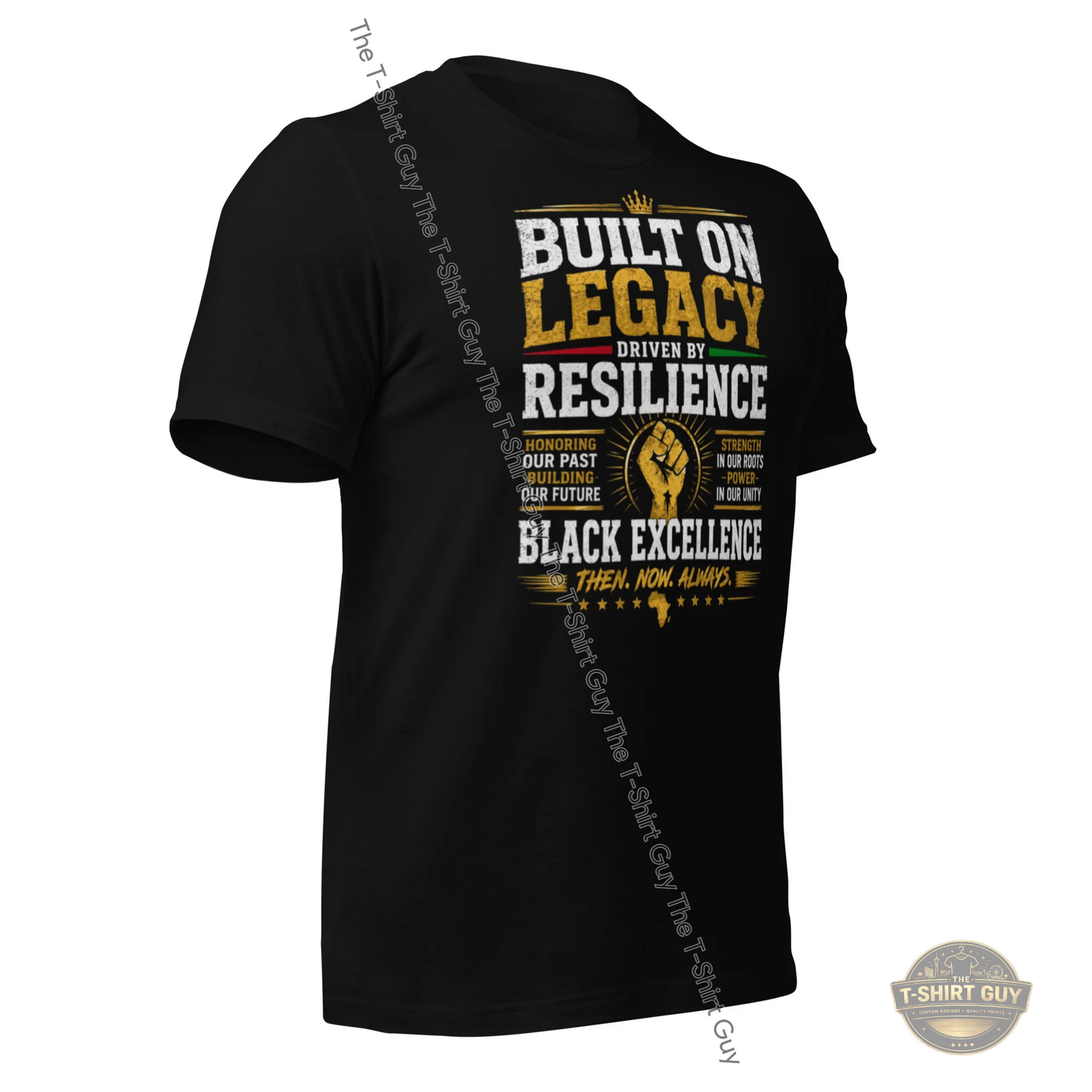 Watermarked - Black Wall Street Built On Legacy Unisex t-shirt