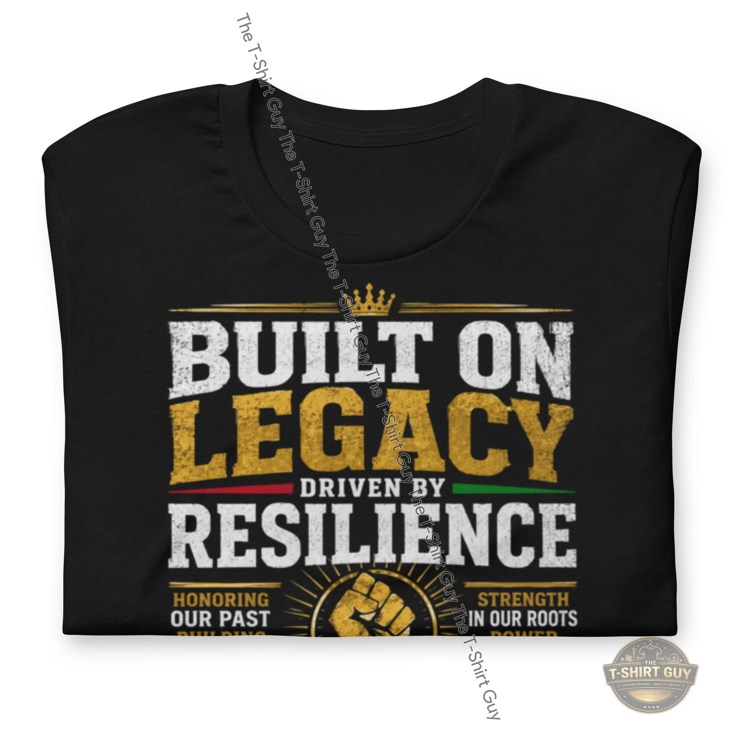 Watermarked - Black Wall Street Built On Legacy Unisex t-shirt