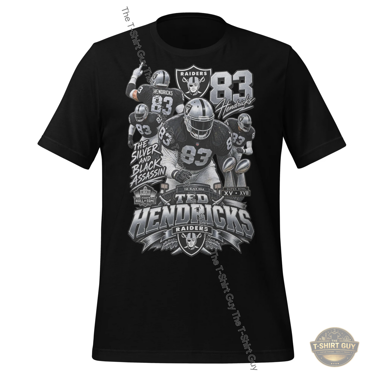 Watermarked - Ted Hendricks Unisex t-shirt