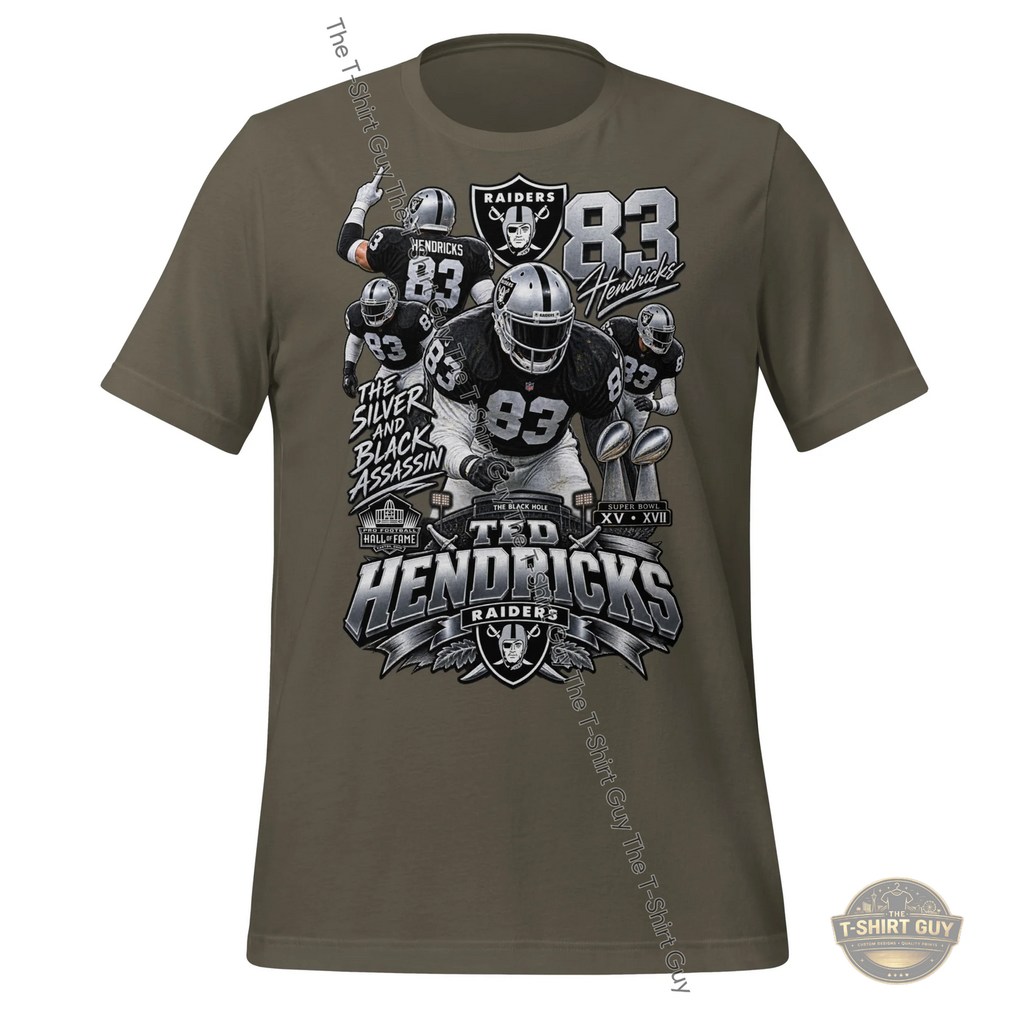 Watermarked - Ted Hendricks Unisex t-shirt