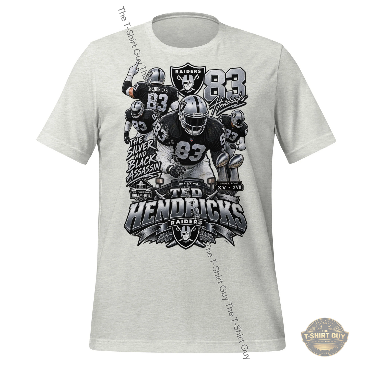 Watermarked - Ted Hendricks Unisex t-shirt