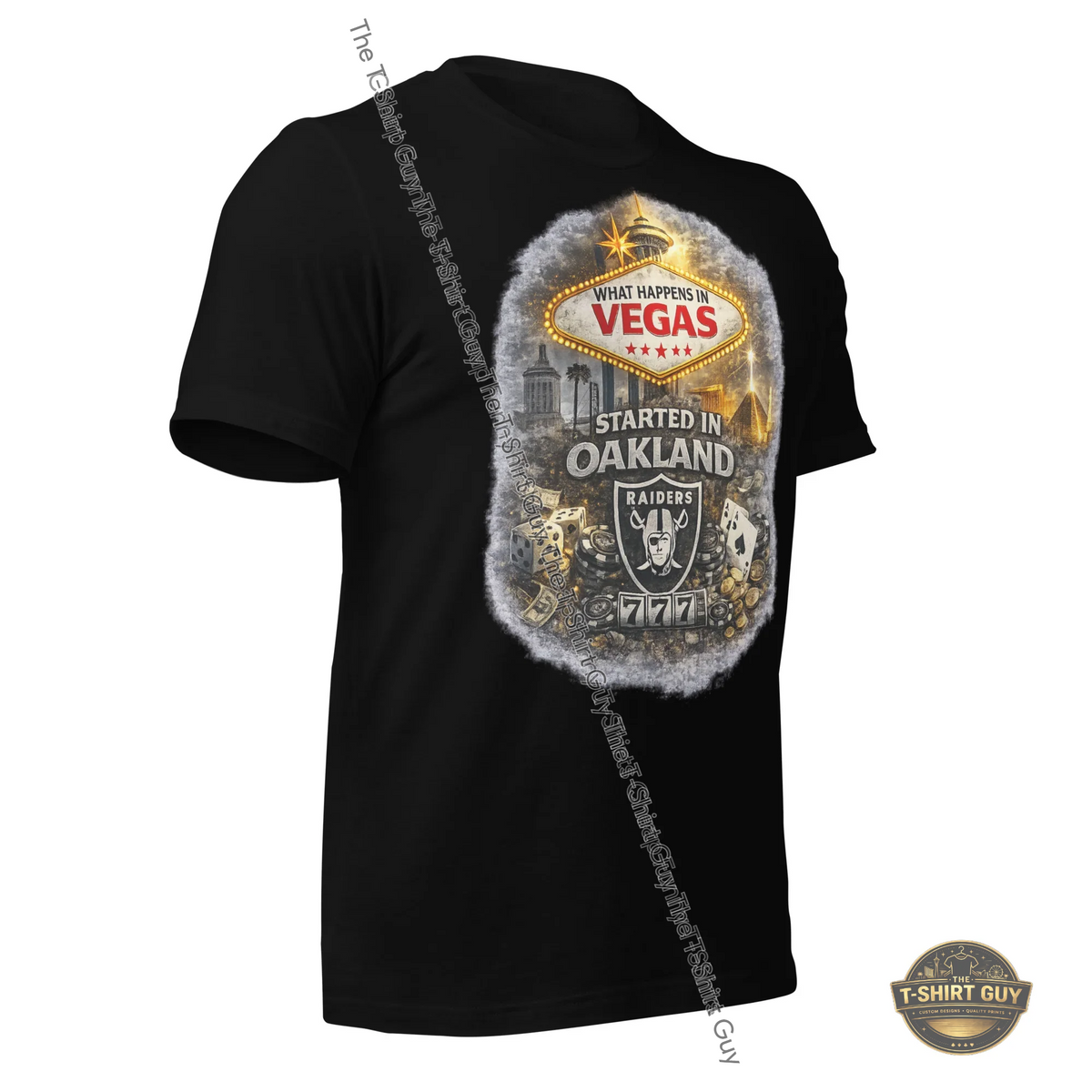 Watermarked - What Happens In Vegas Unisex t-shirt