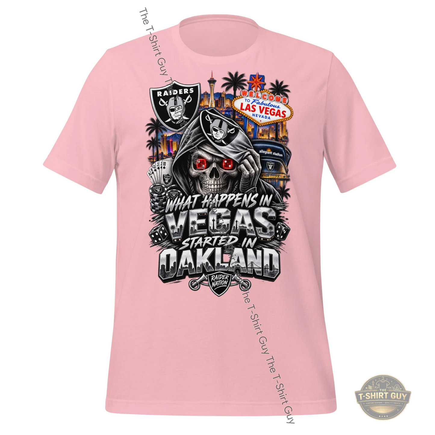 Watermarked - What Happens In Vegas Unisex t-shirt