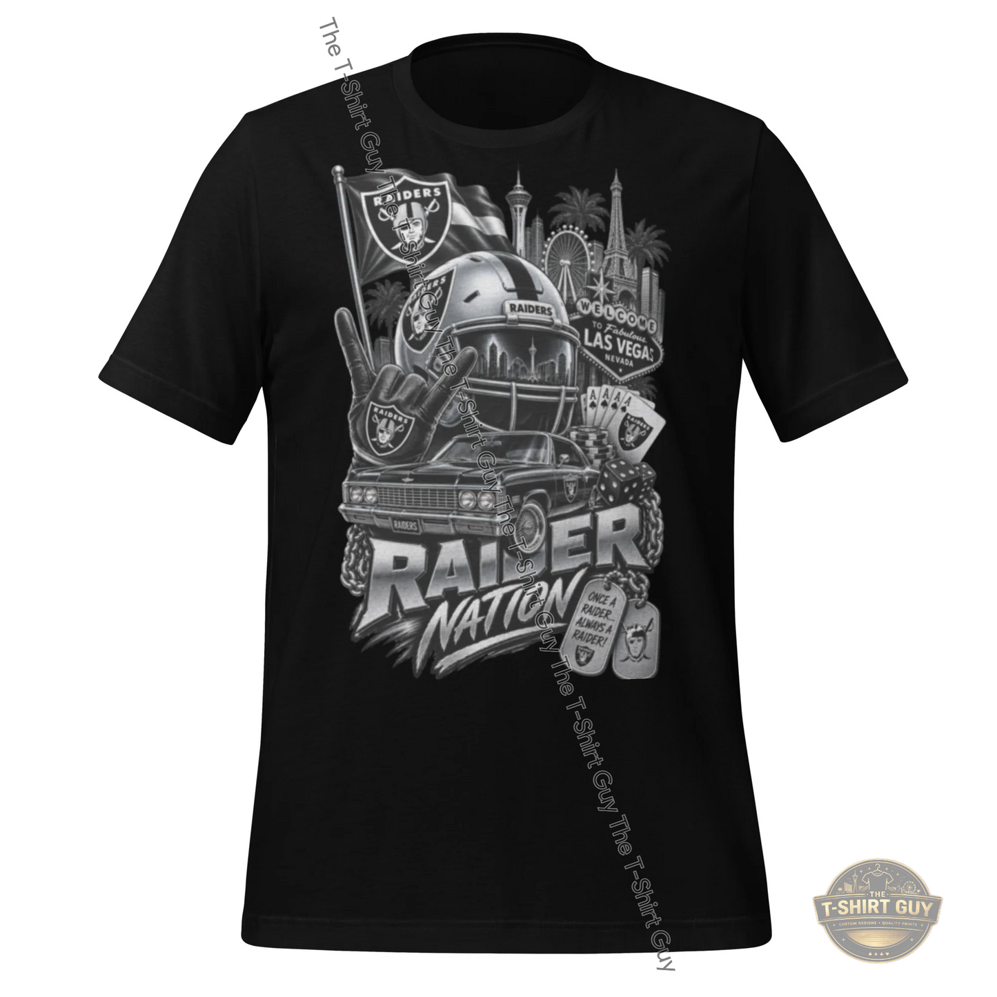 Watermarked - Las Vegas Raider Nation Unisex t-shirt