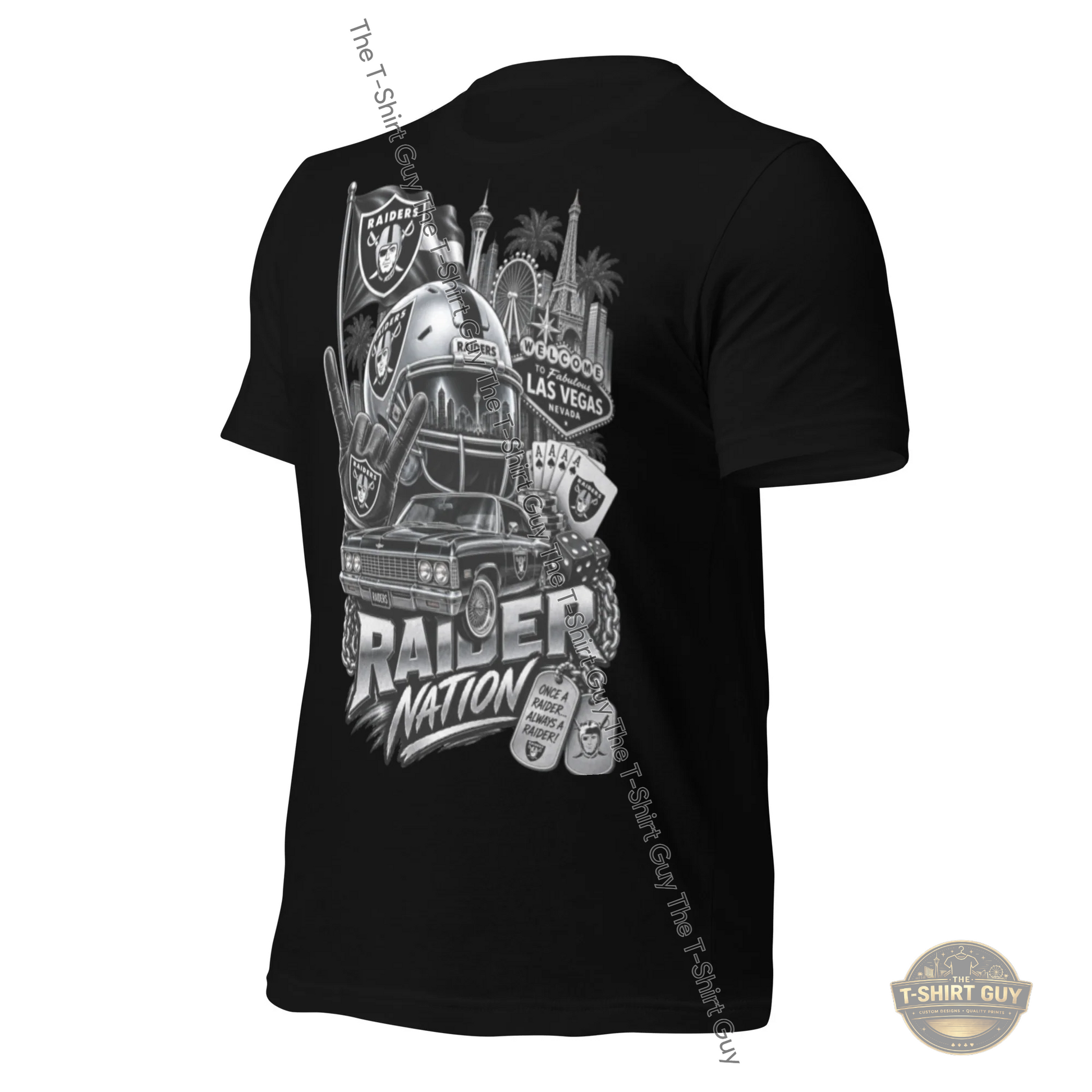 Watermarked - Las Vegas Raider Nation Unisex t-shirt