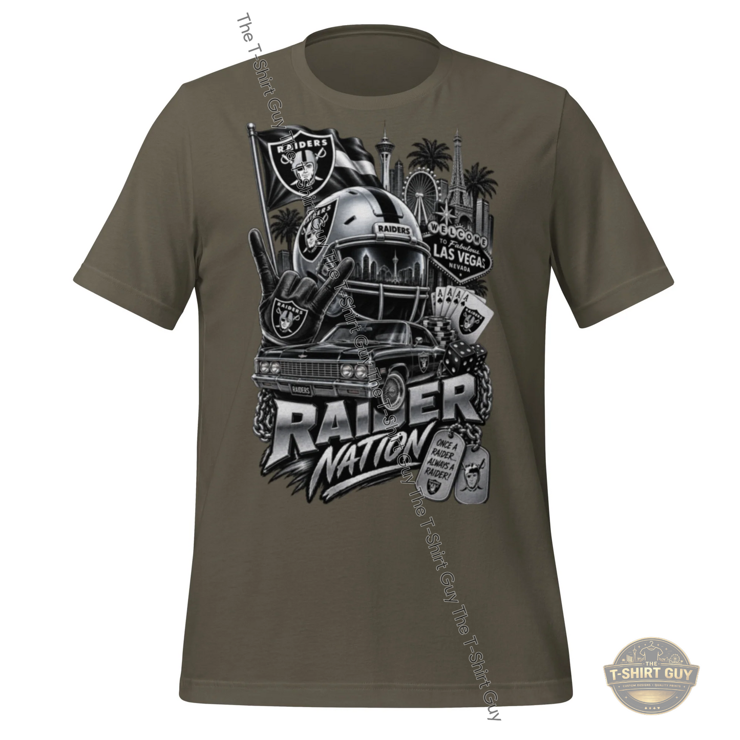 Watermarked - Las Vegas Raider Nation Unisex t-shirt