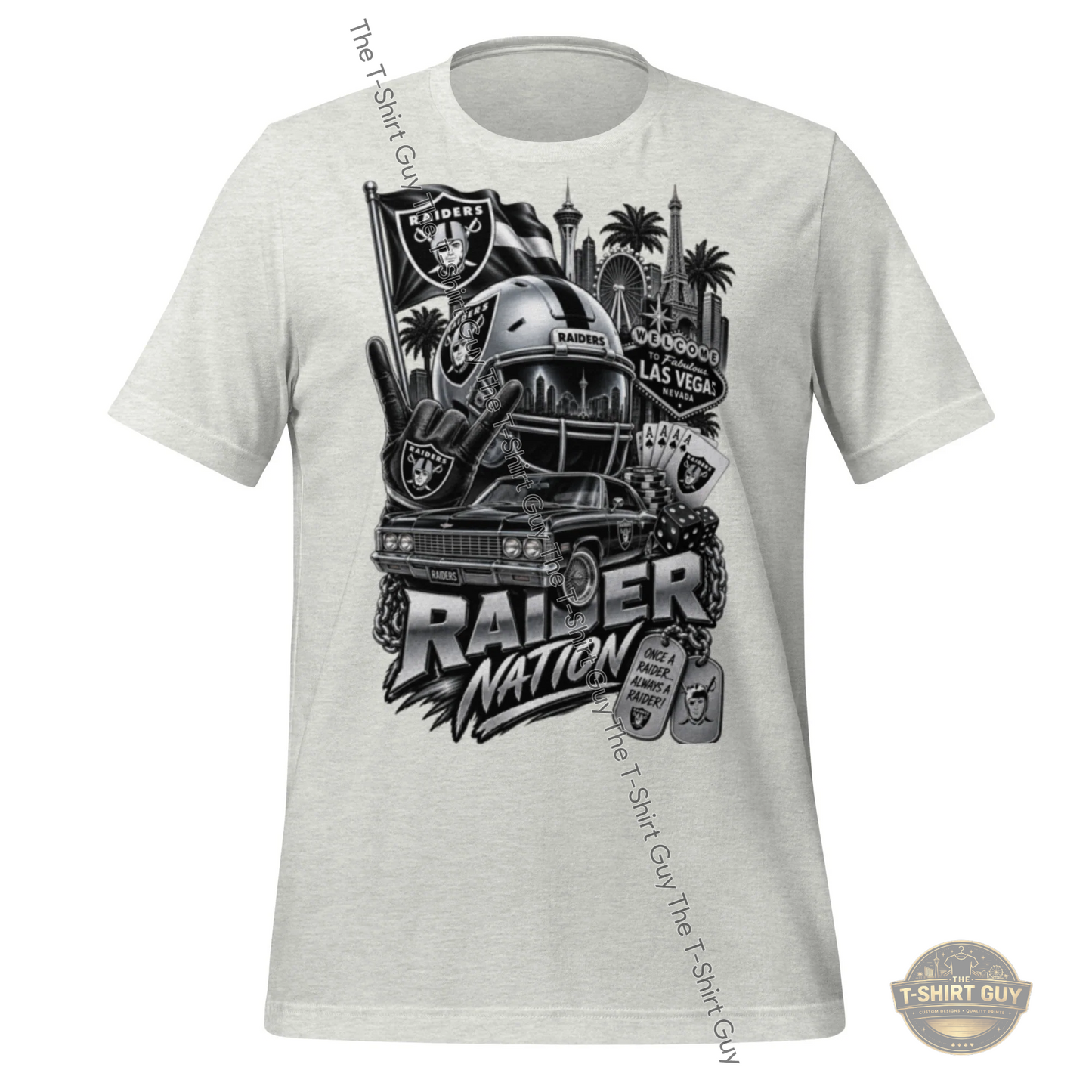 Watermarked - Las Vegas Raider Nation Unisex t-shirt