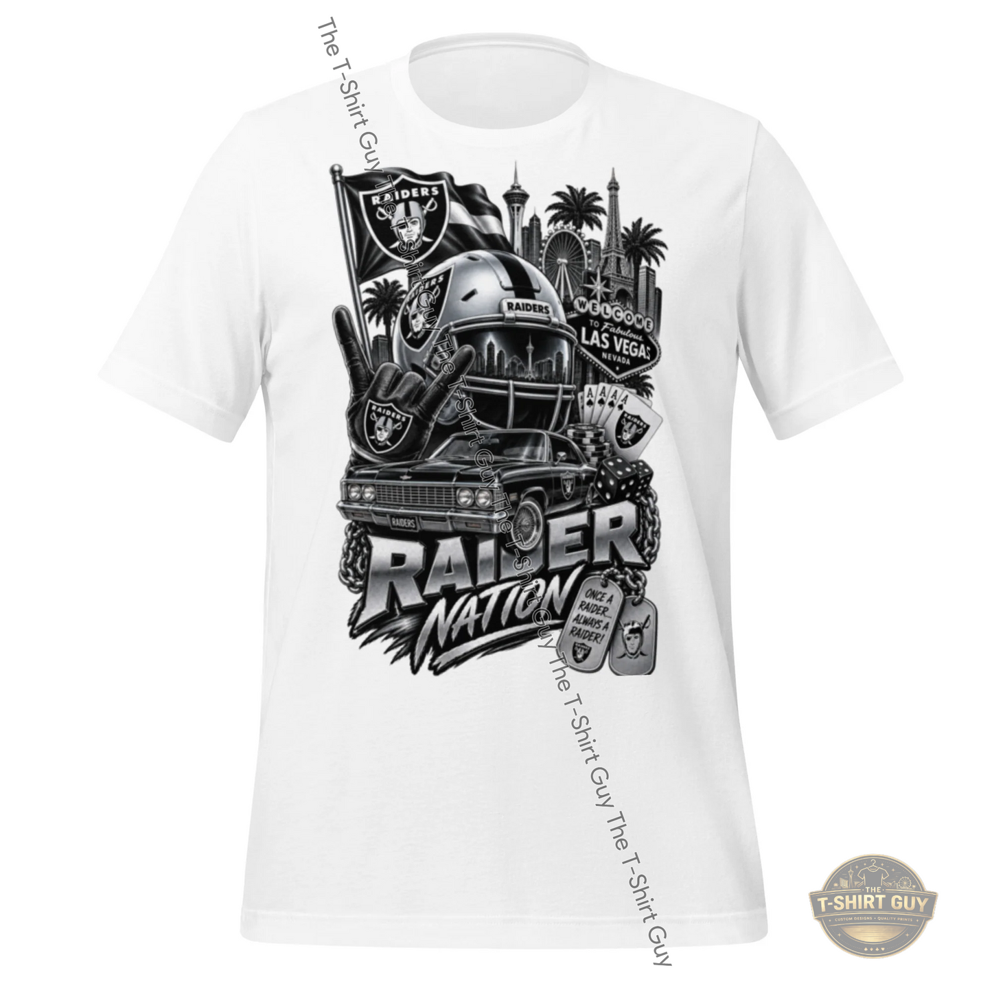 Watermarked - Las Vegas Raider Nation Unisex t-shirt