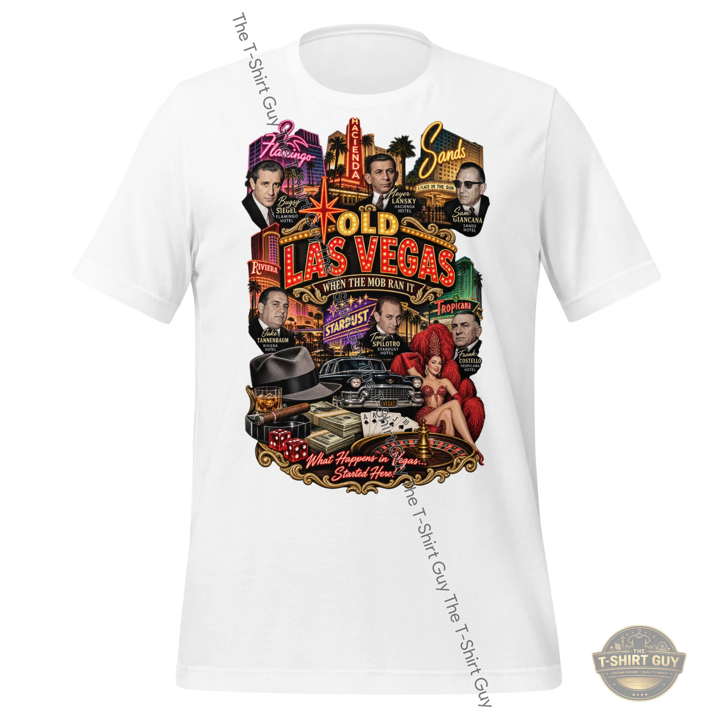 Watermarked - Old Las Vegas Unisex t-shirt