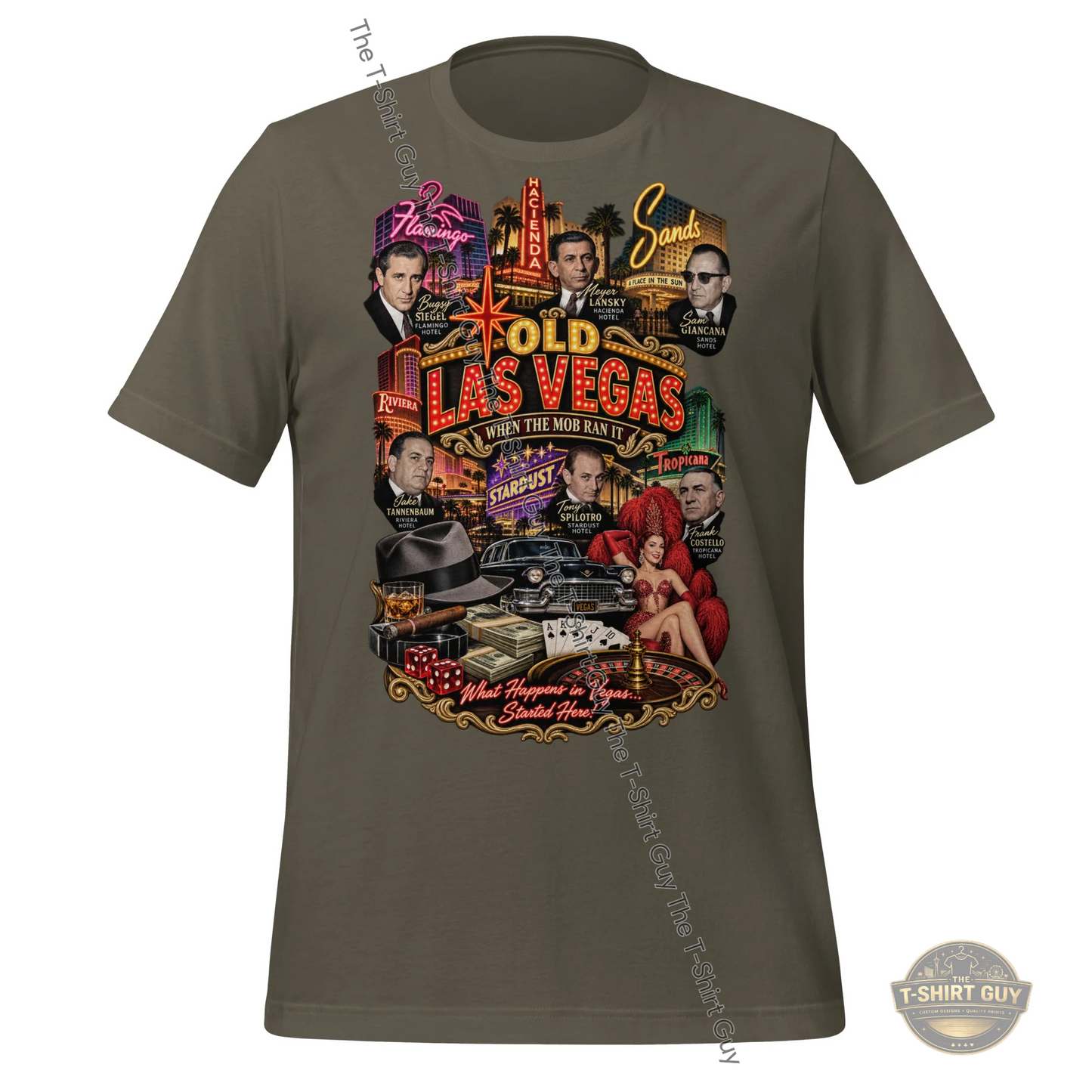 Watermarked - Old Las Vegas Unisex t-shirt