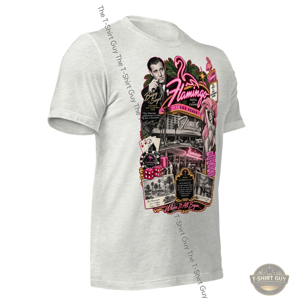 Watermarked - The Flamingo Unisex t-shirt