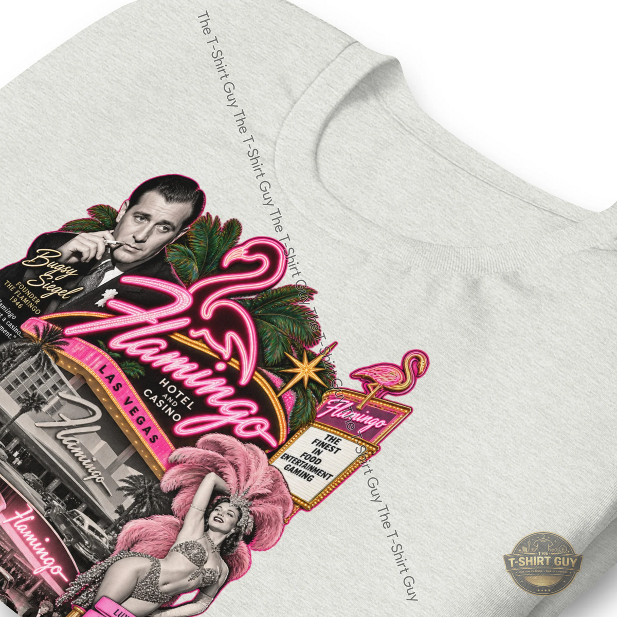 Watermarked - The Flamingo Unisex t-shirt