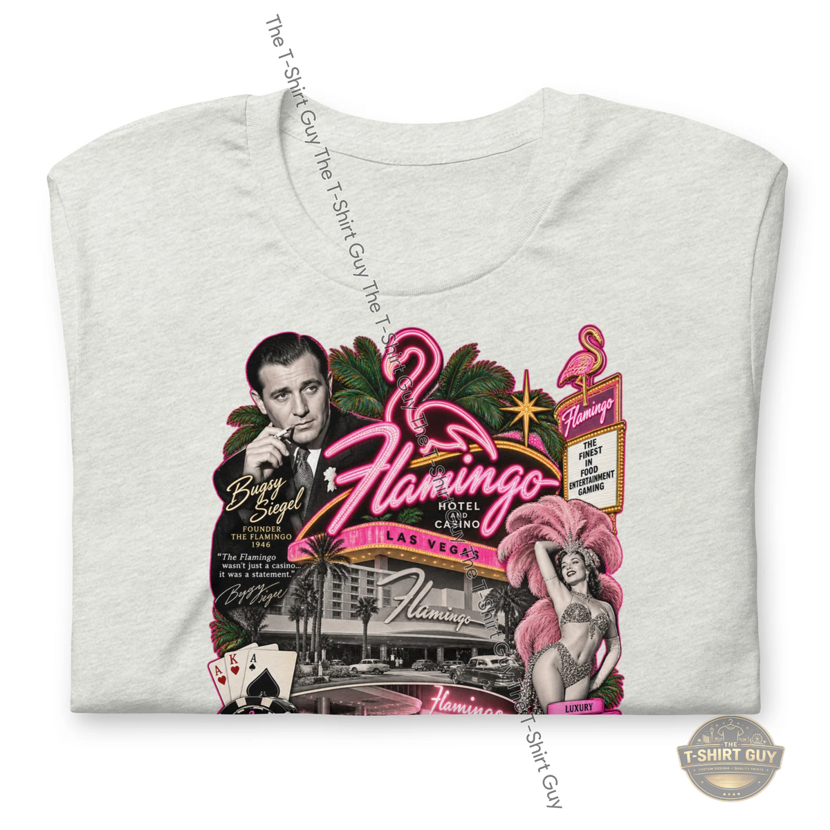 Watermarked - The Flamingo Unisex t-shirt