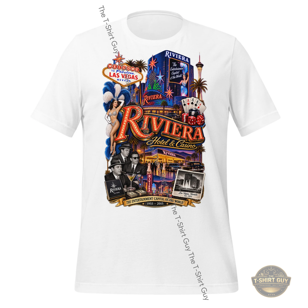 Watermarked - The Riviera Unisex t-shirt