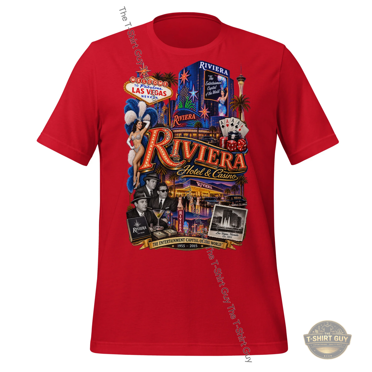 Watermarked - The Riviera Unisex t-shirt