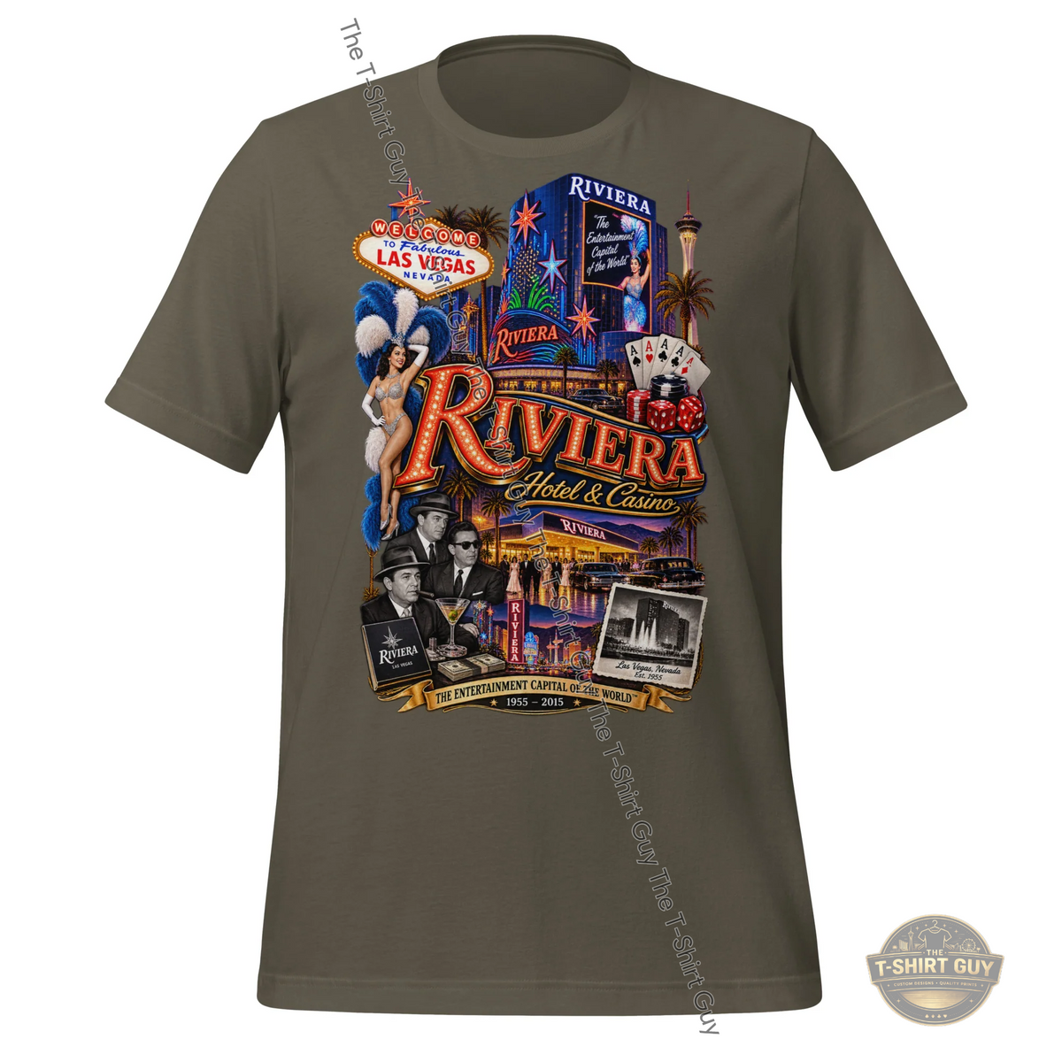 Watermarked - The Riviera Unisex t-shirt